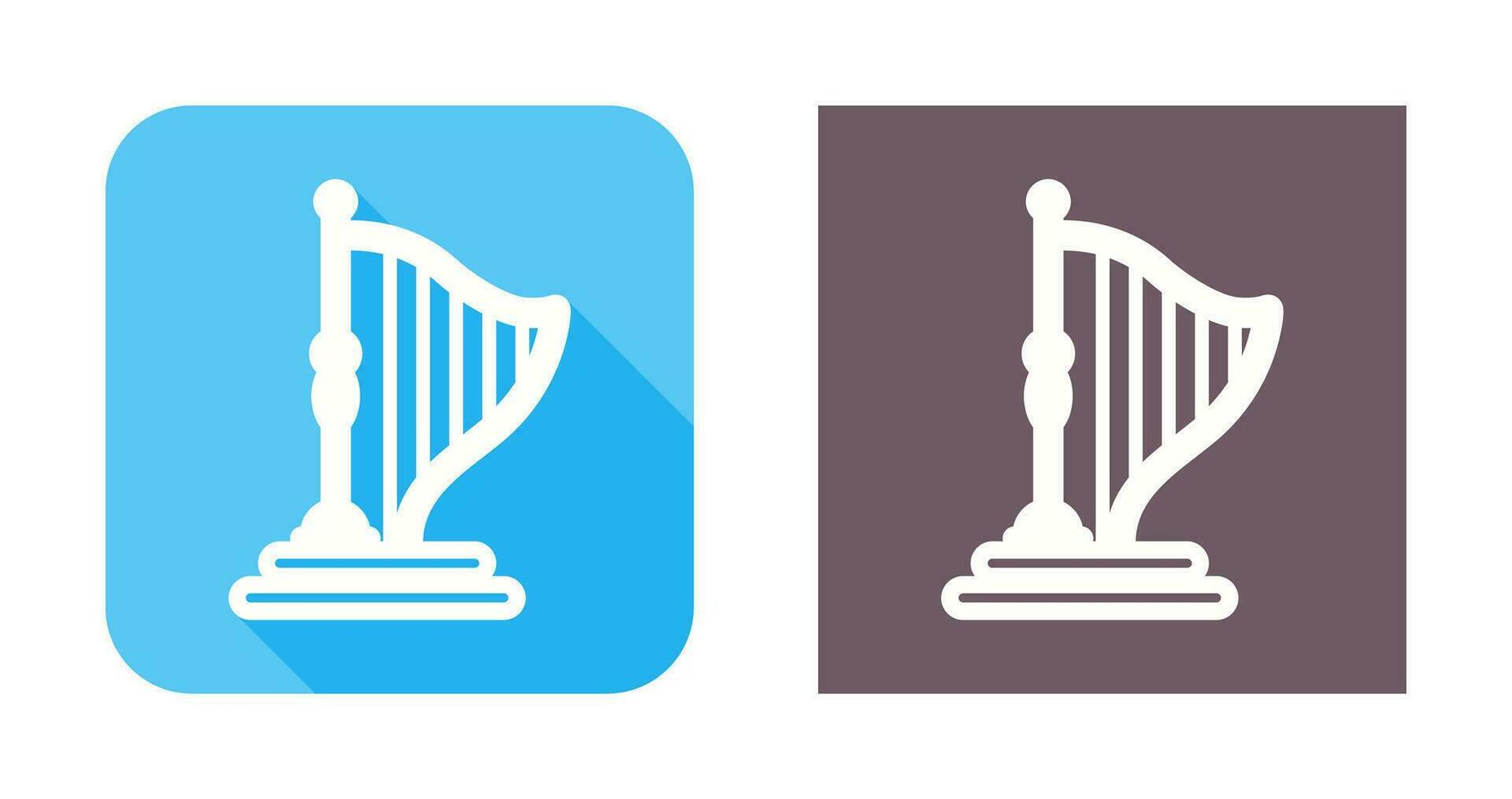 Harp Vector Icon