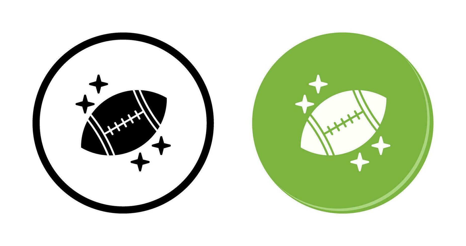 icono de vector de rugby