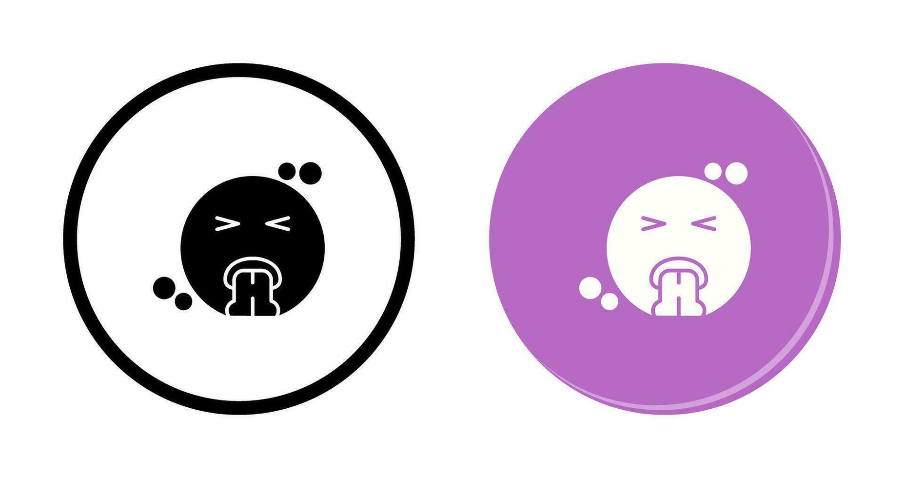 Vomit Vector Icon