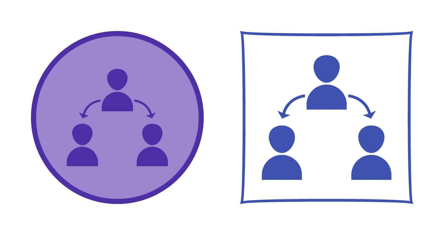 Unique Connected Users Vector Icon