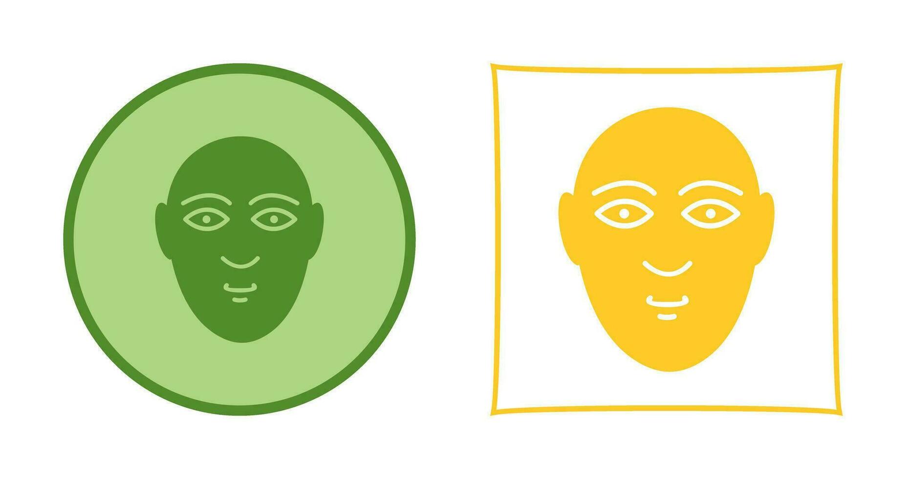 Human Face Vector Icon
