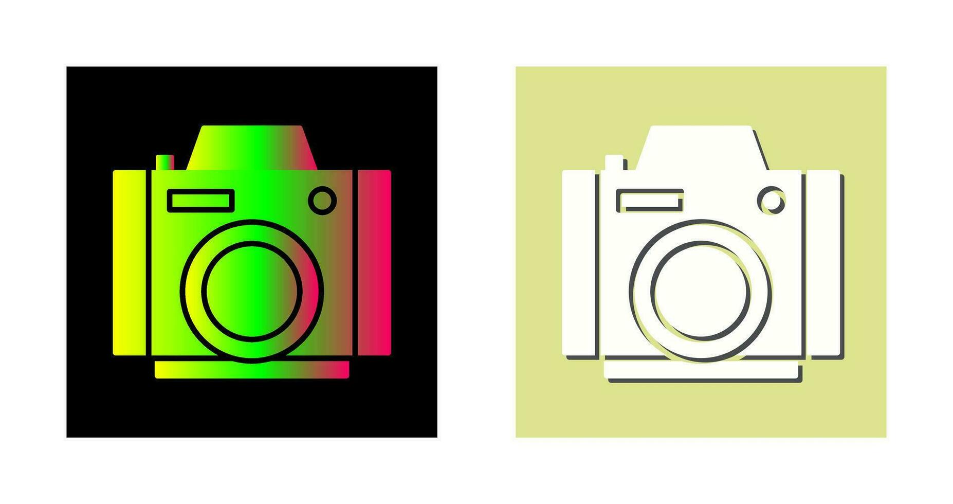 icono de vector de cámara de fotos