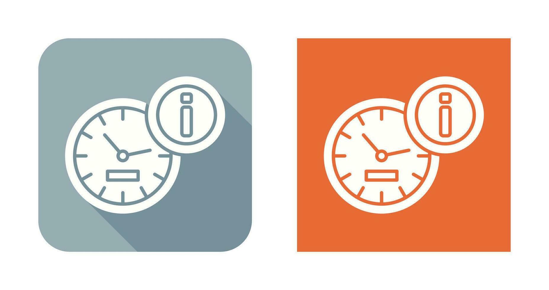 icono de vector de reloj