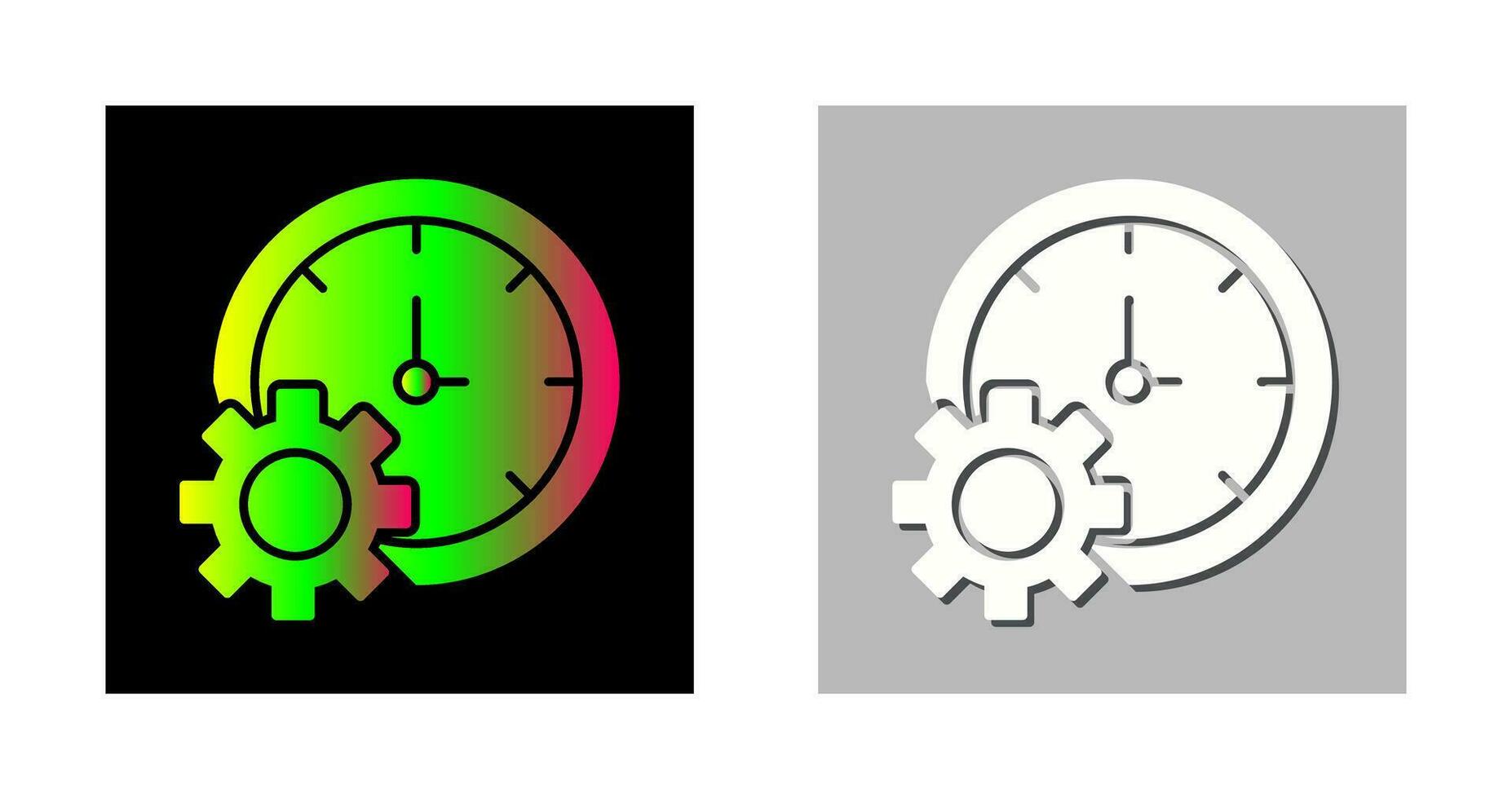 Time Setting Vector Icon