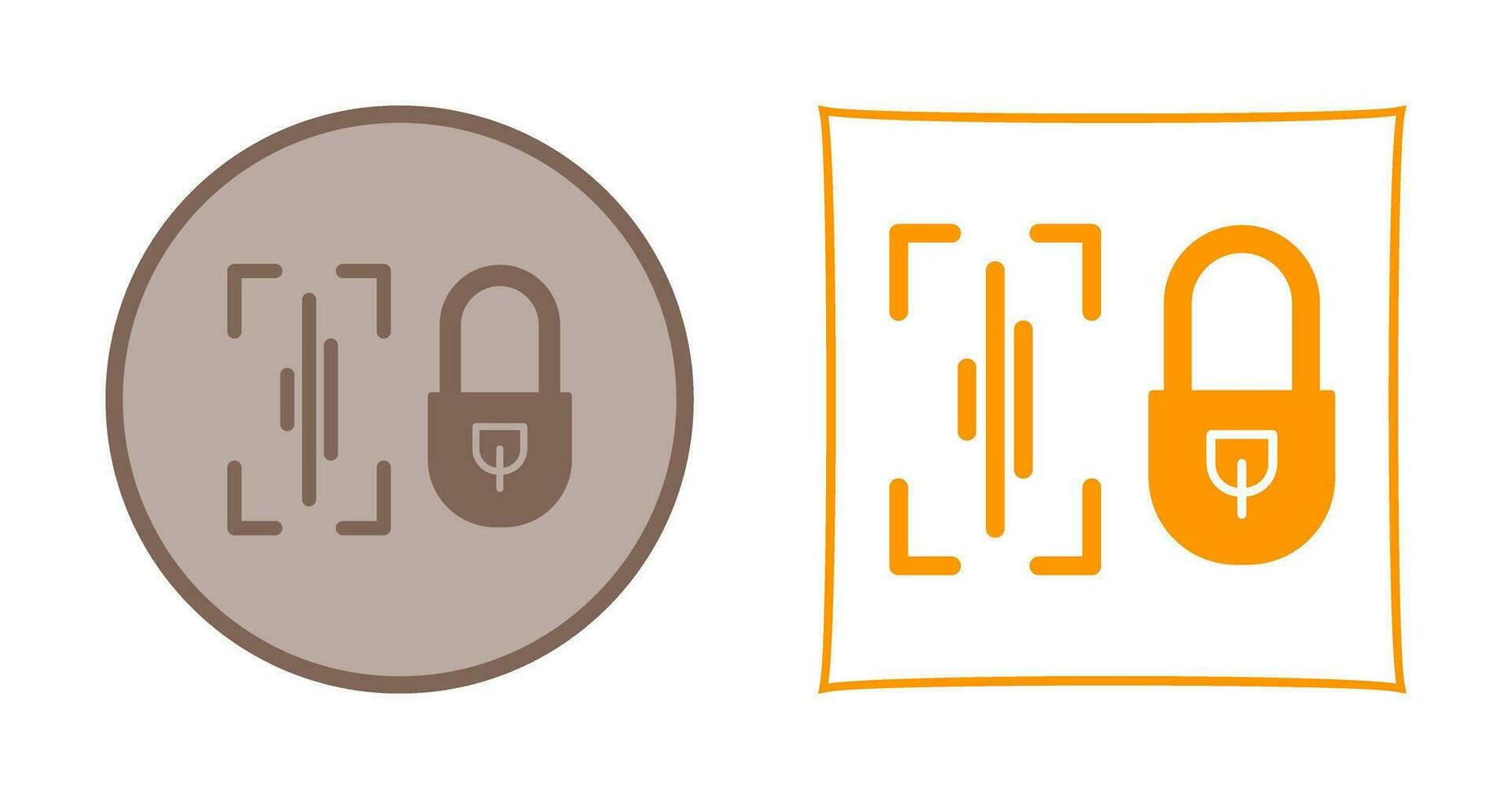 Voice Lock Vector Icon