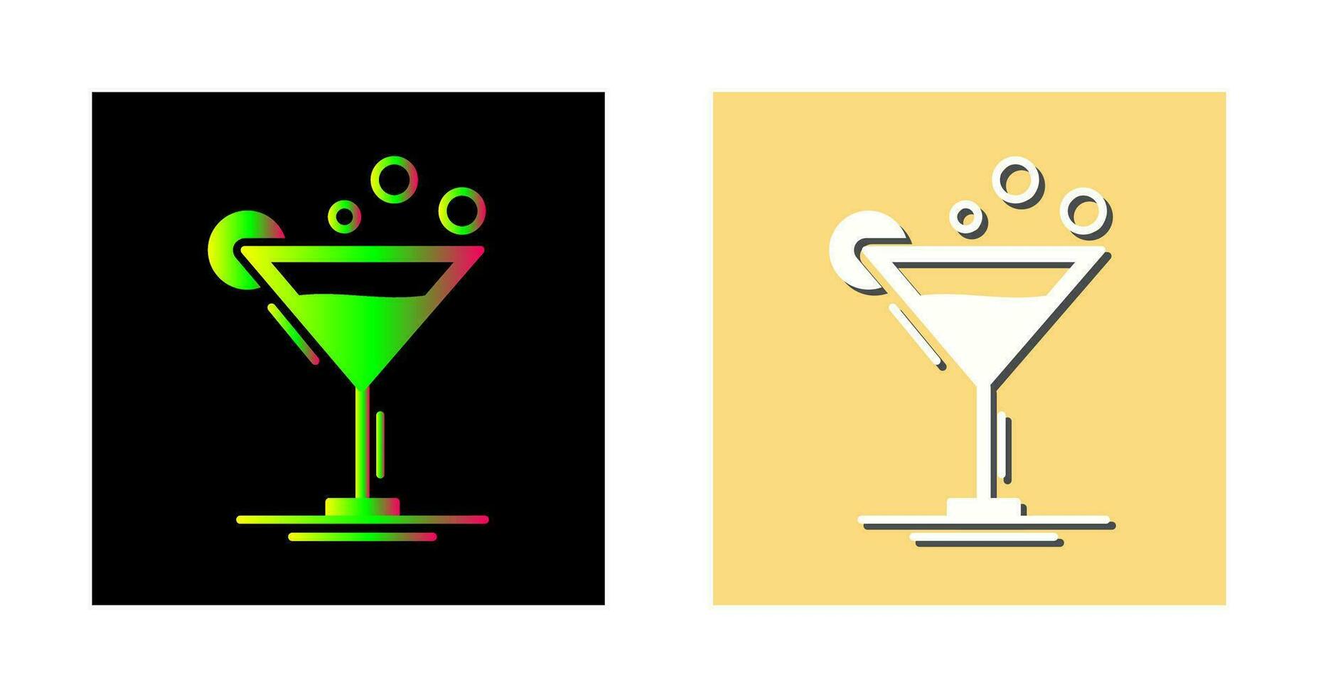 Cocktail Vector Icon