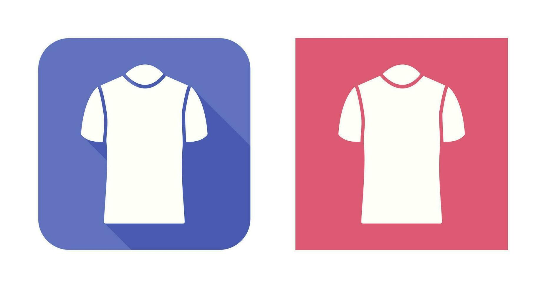 icono de vector de camisa de polo