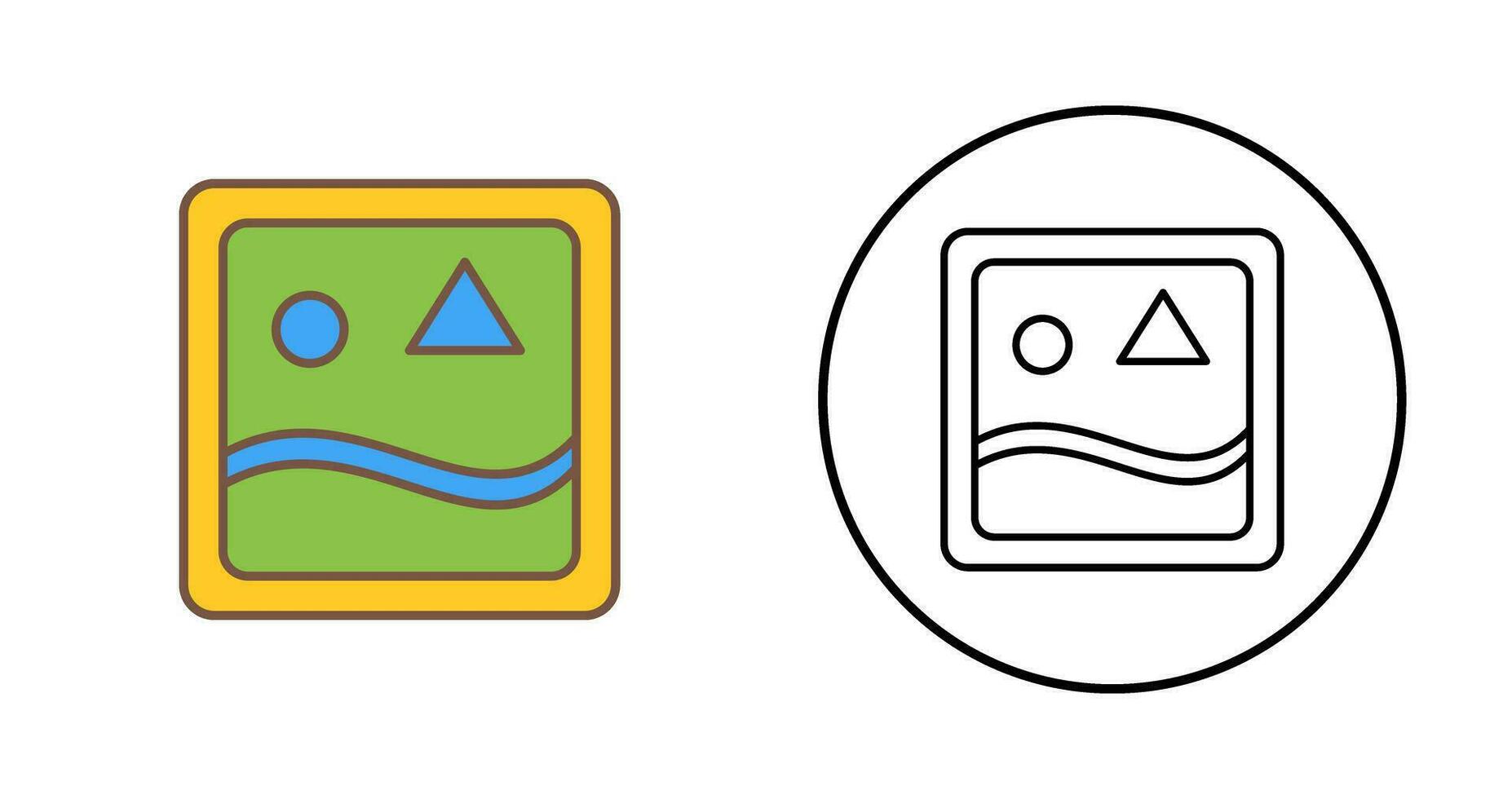 Unique Images Vector Icon