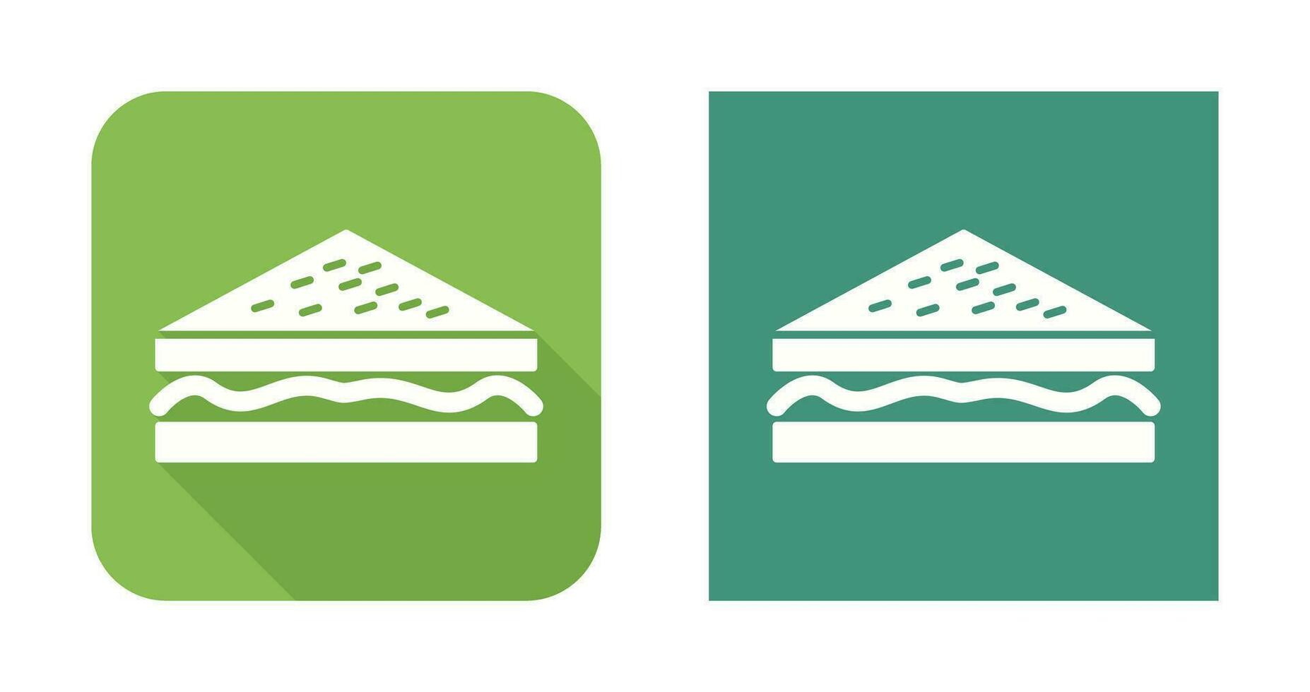 Unique Sandwich Vector Icon