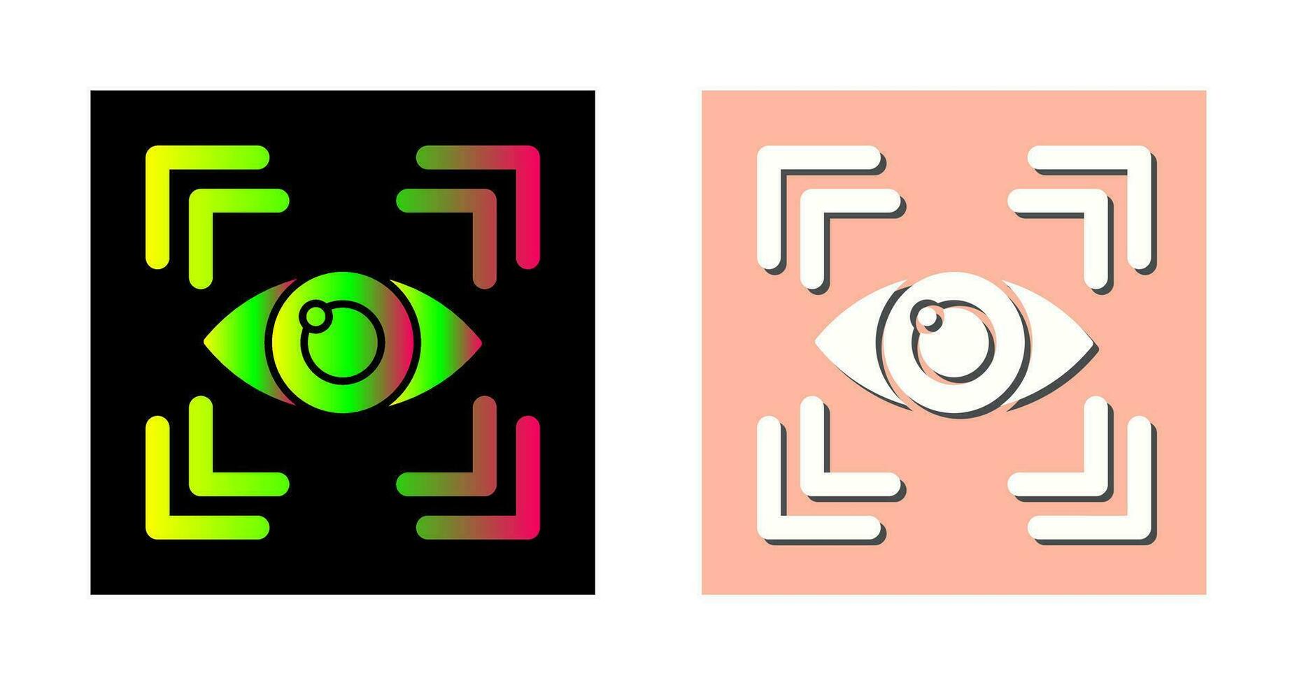 Eye Scan Vector Icon