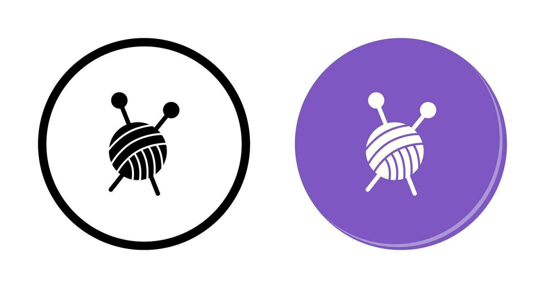 Knitting Vector Icon