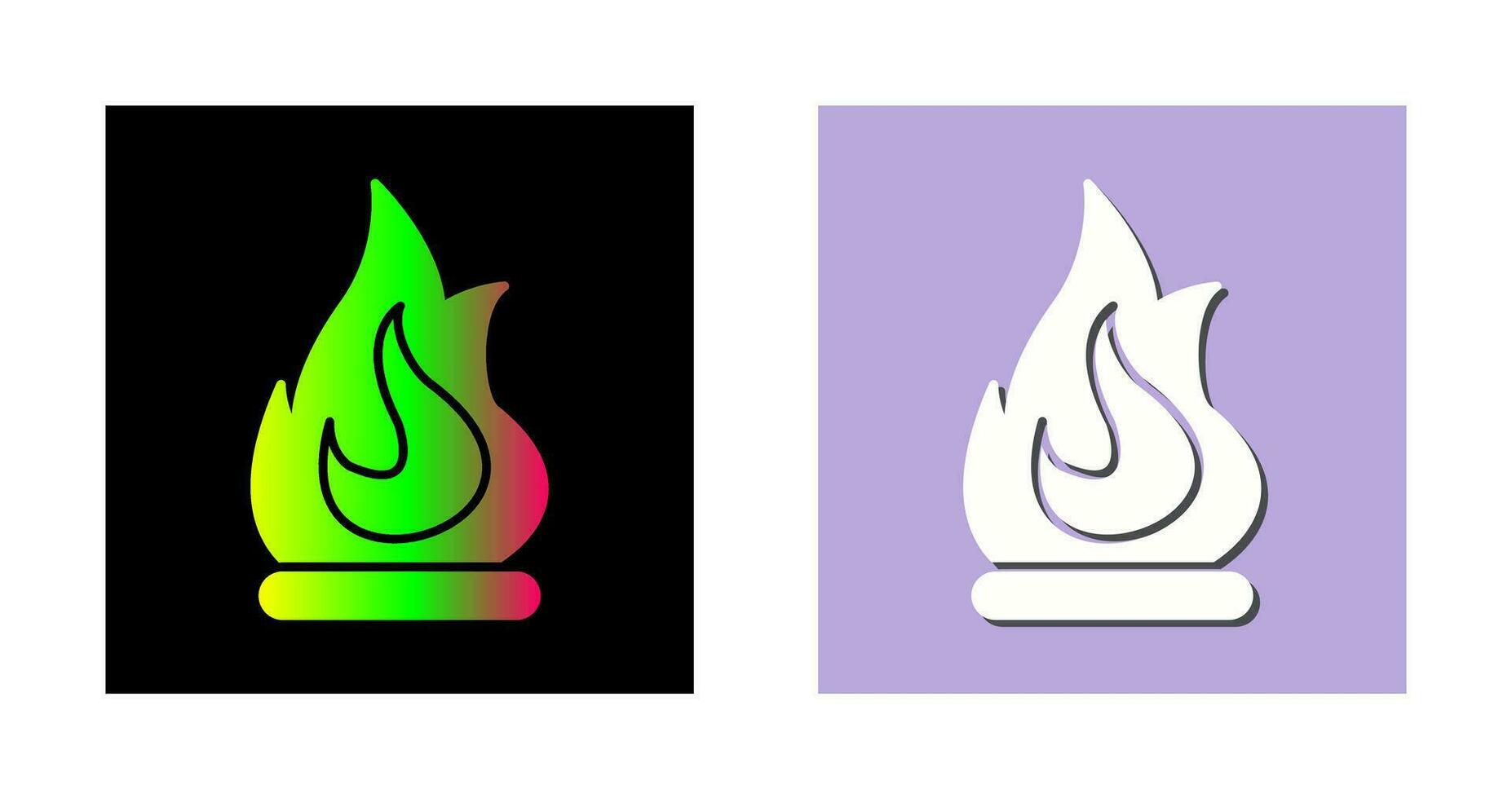 icono de vector de fuego