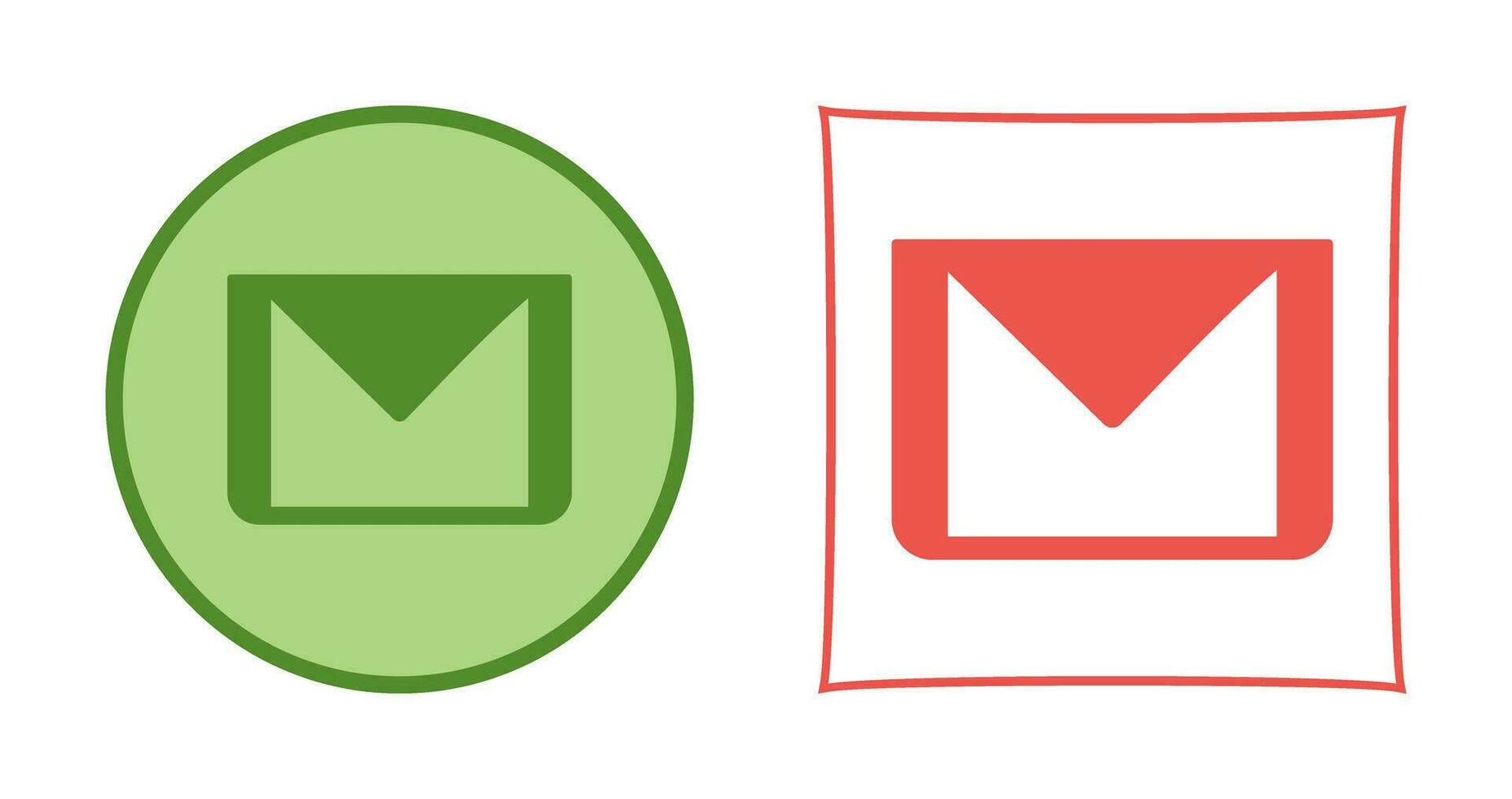 Unique Email Vector Icon