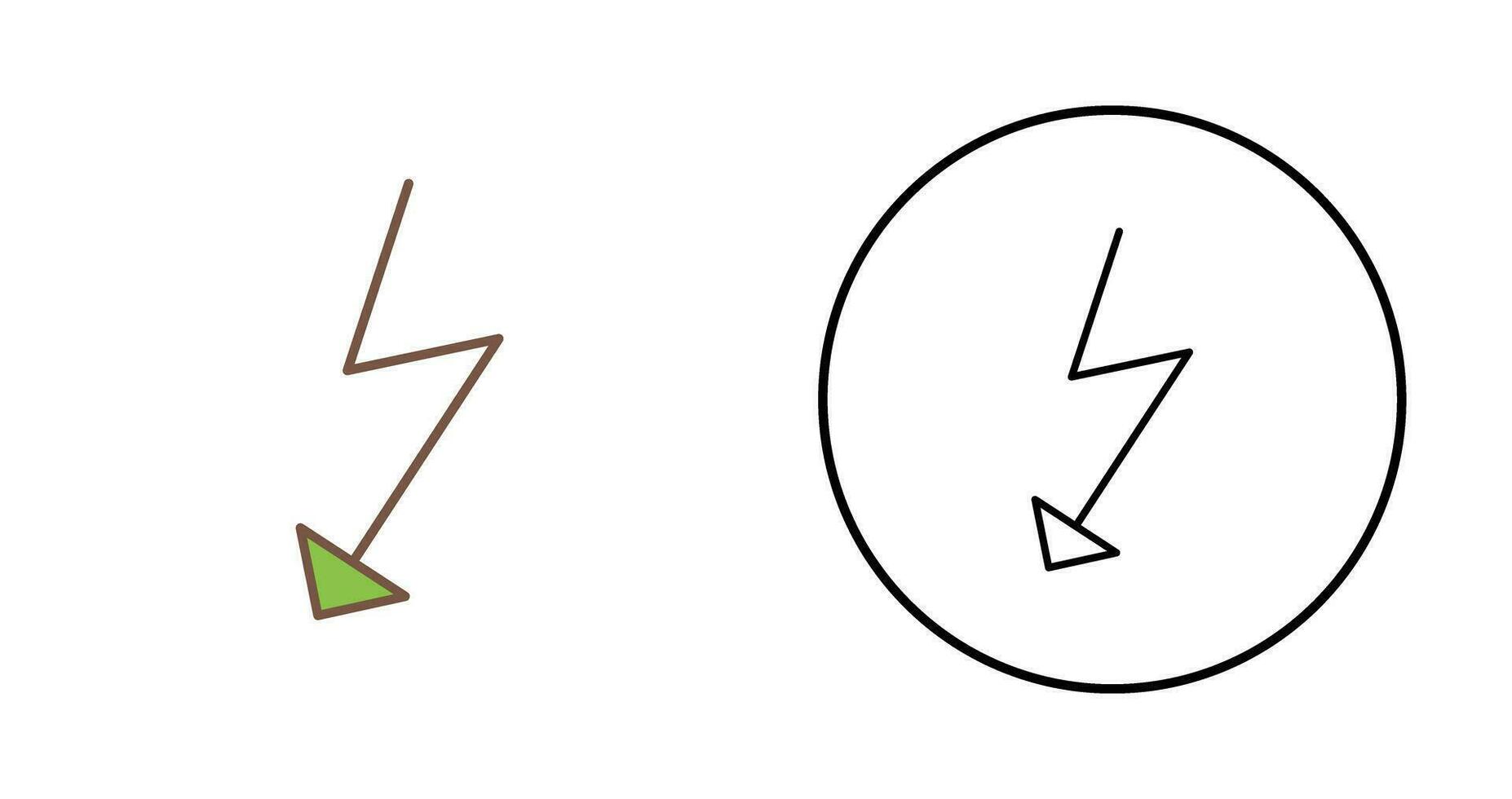 Unique Flash Vector Icon