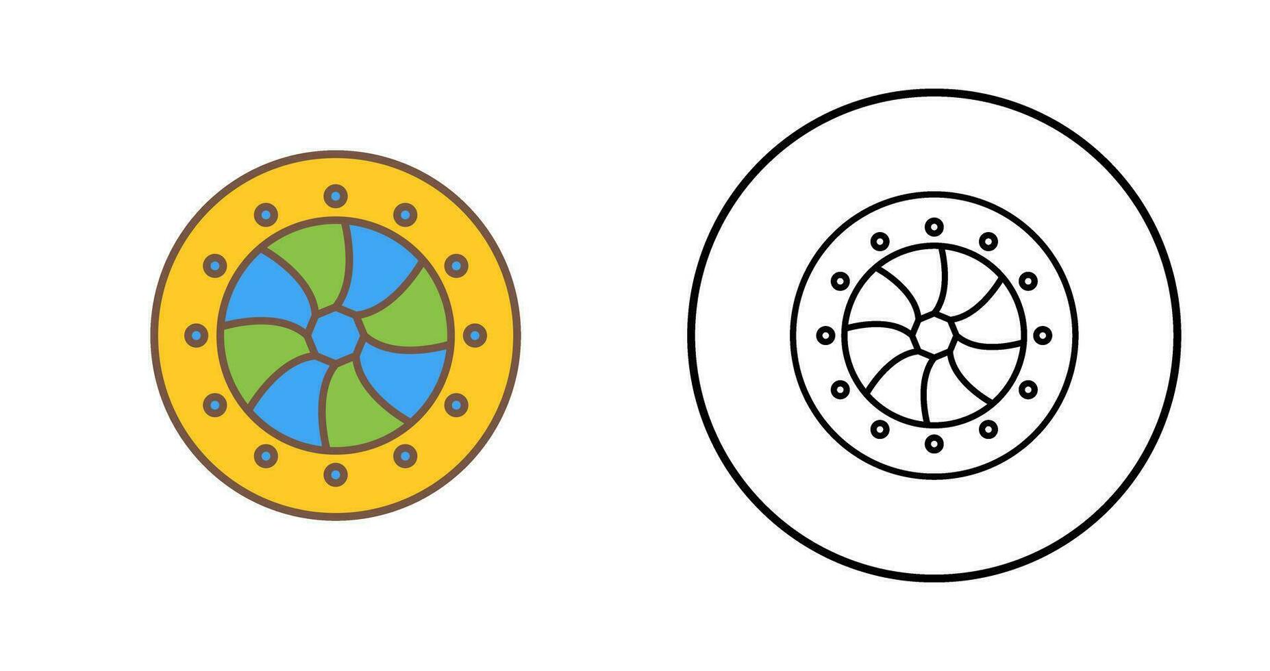Unique Optical Diaphram Vector Icon