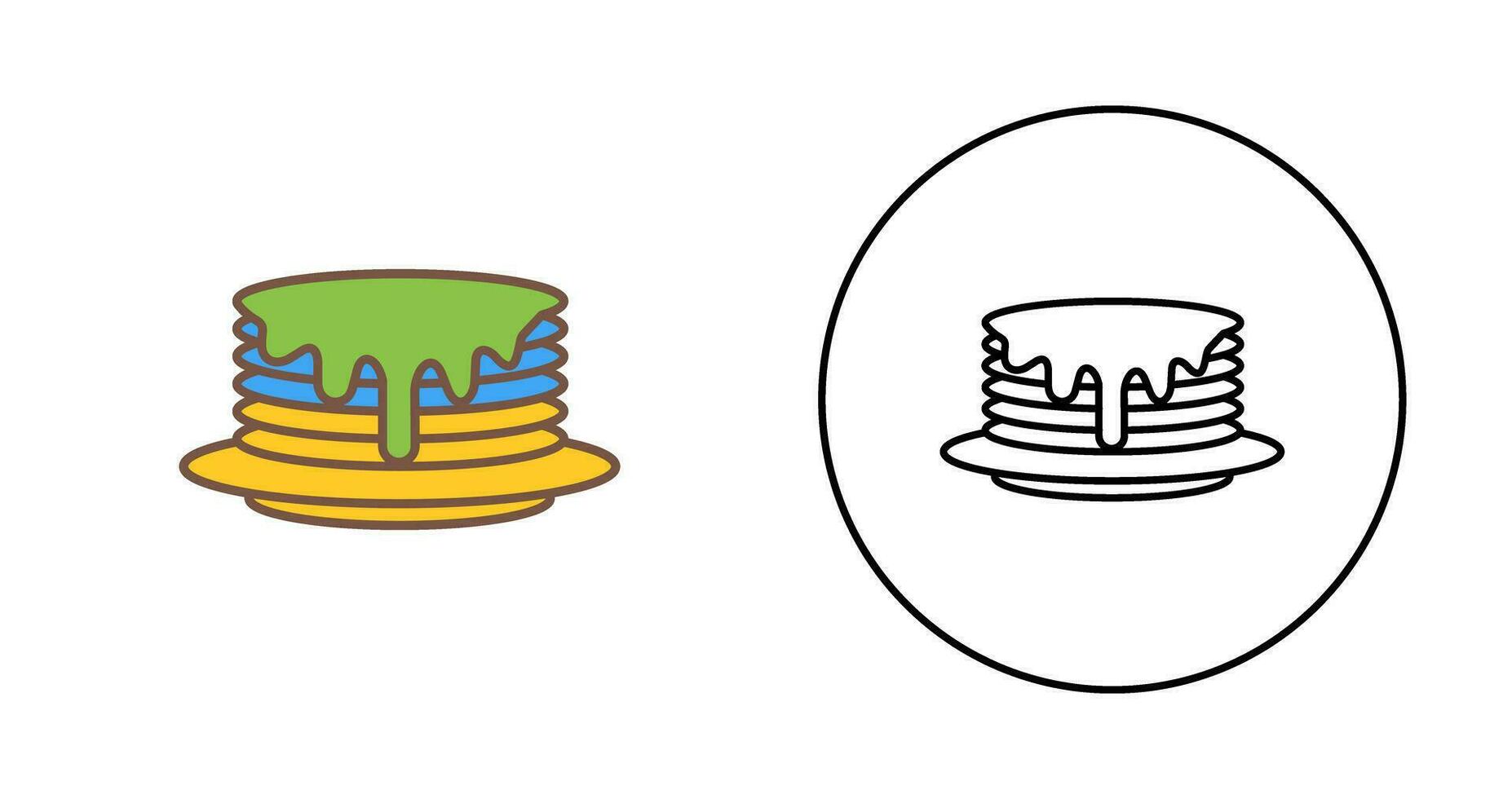 Pancake Vector Icon