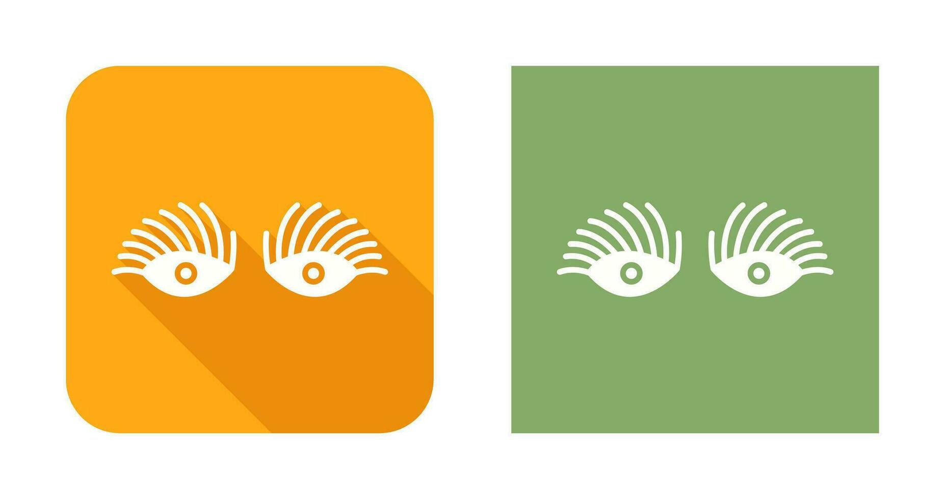 Longlashes Vector Icon