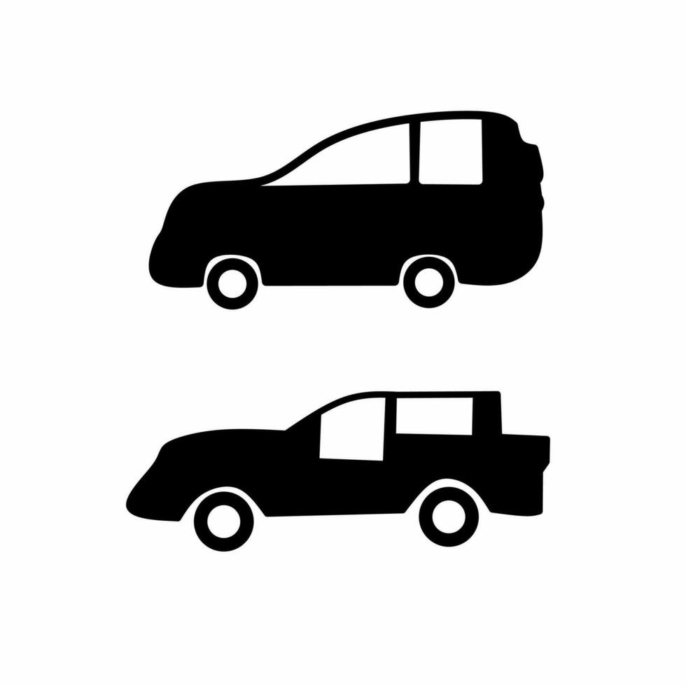 car illustration on a white background vector