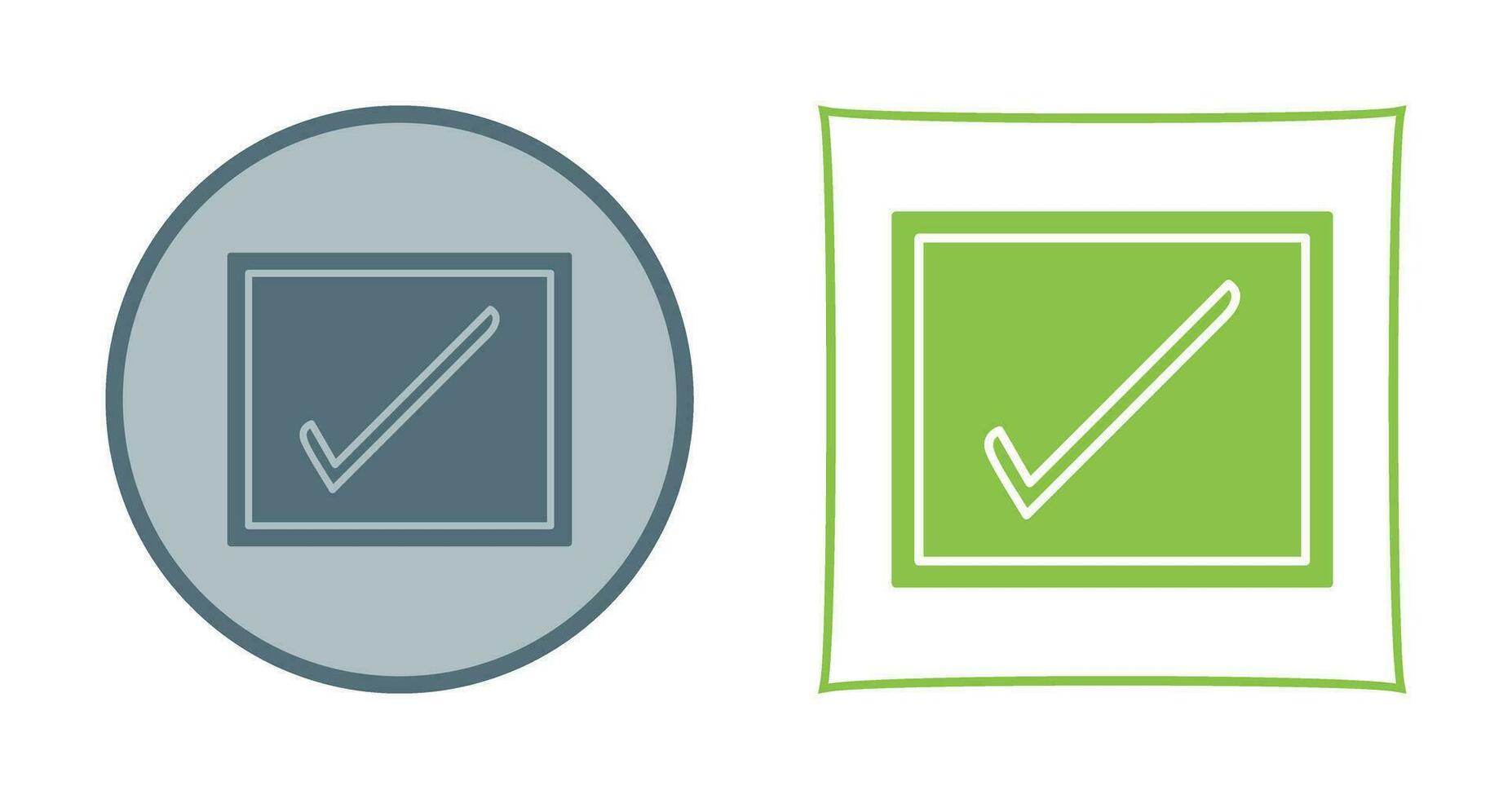 Checkbox Vector Icon