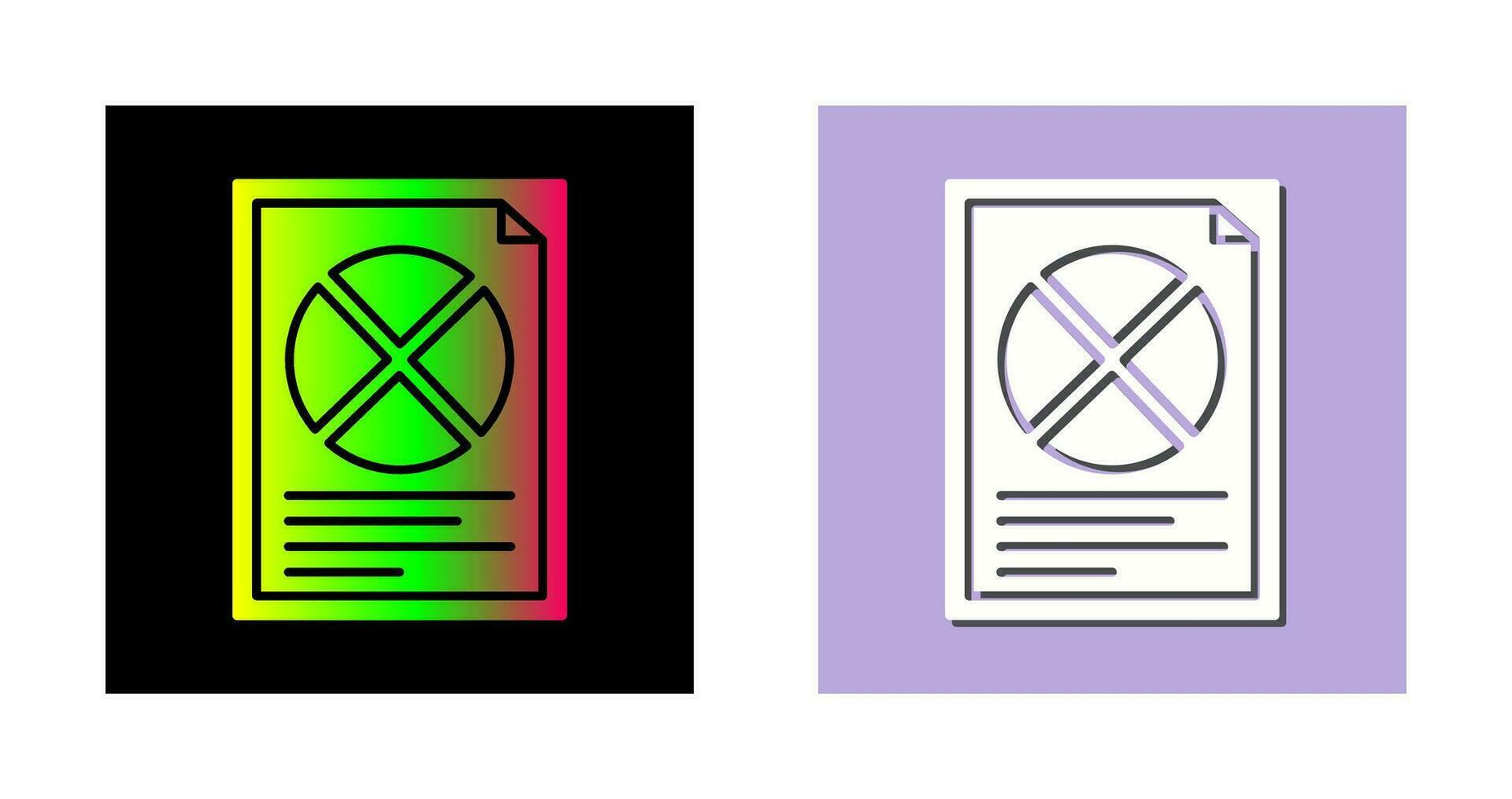 Pie Chart Vector Icon