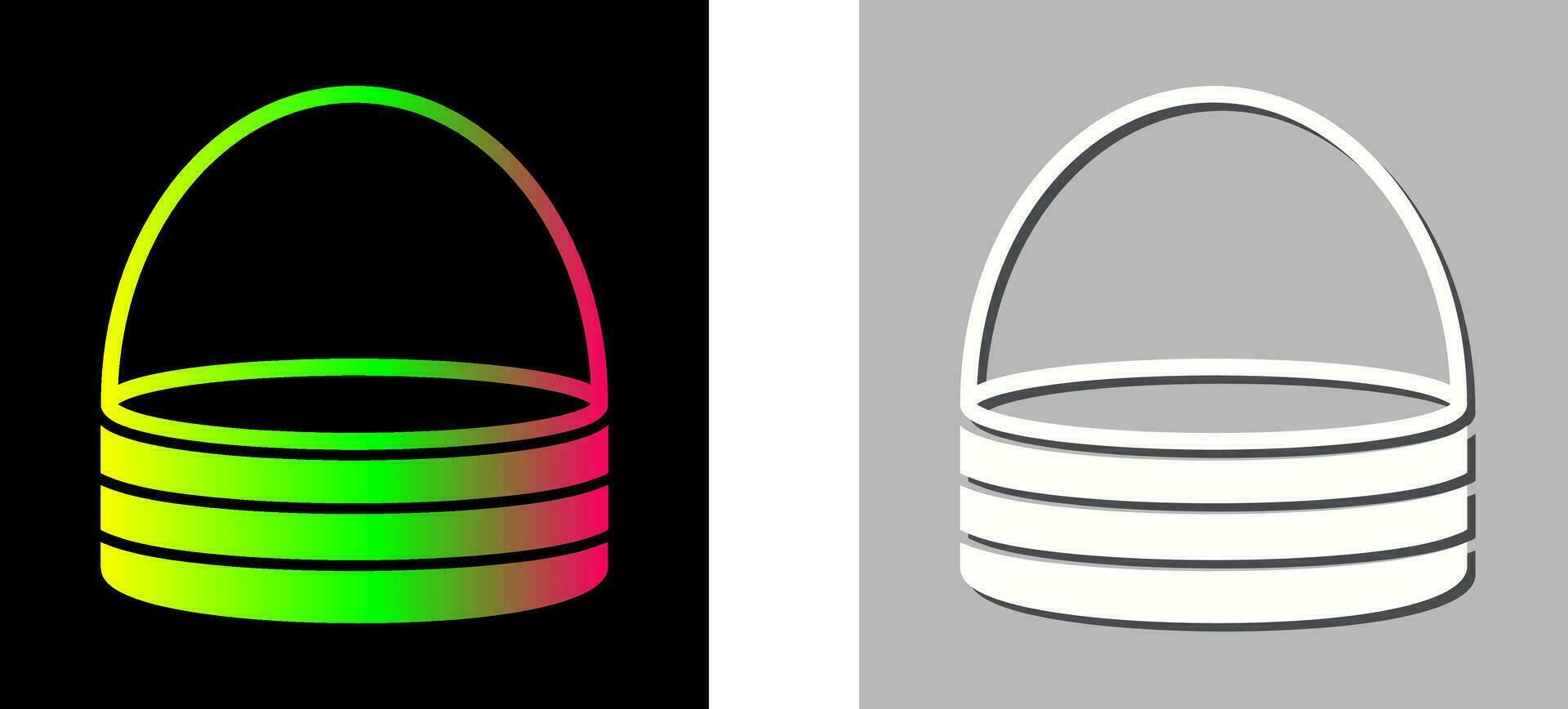 Unique Basket Vector Icon