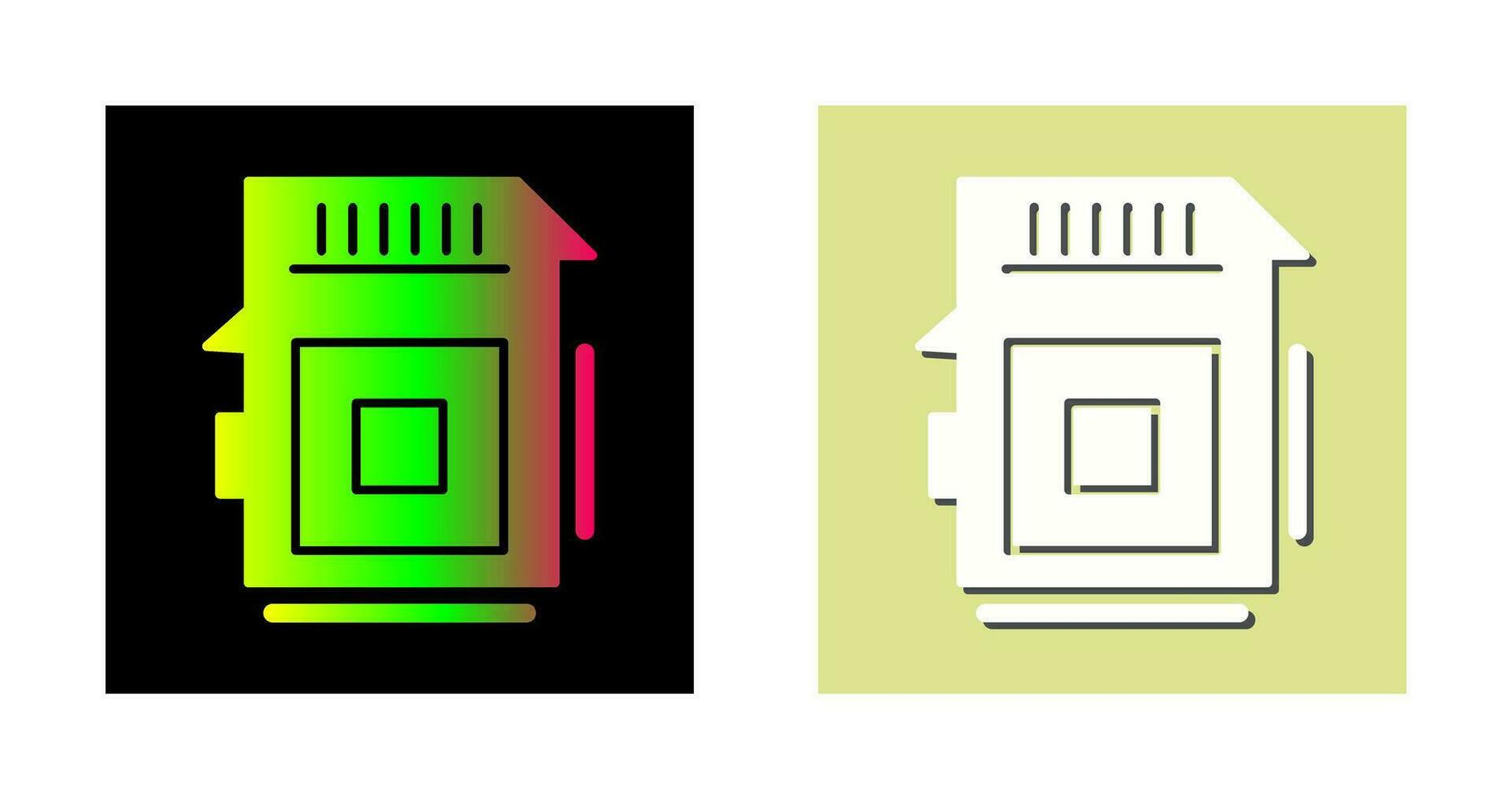 Sd Card Vector Icon