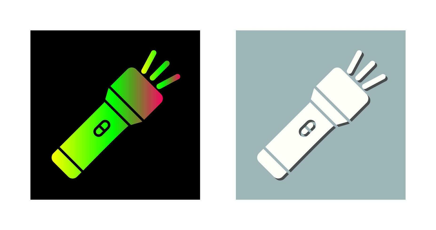 Flashlight Vector Icon