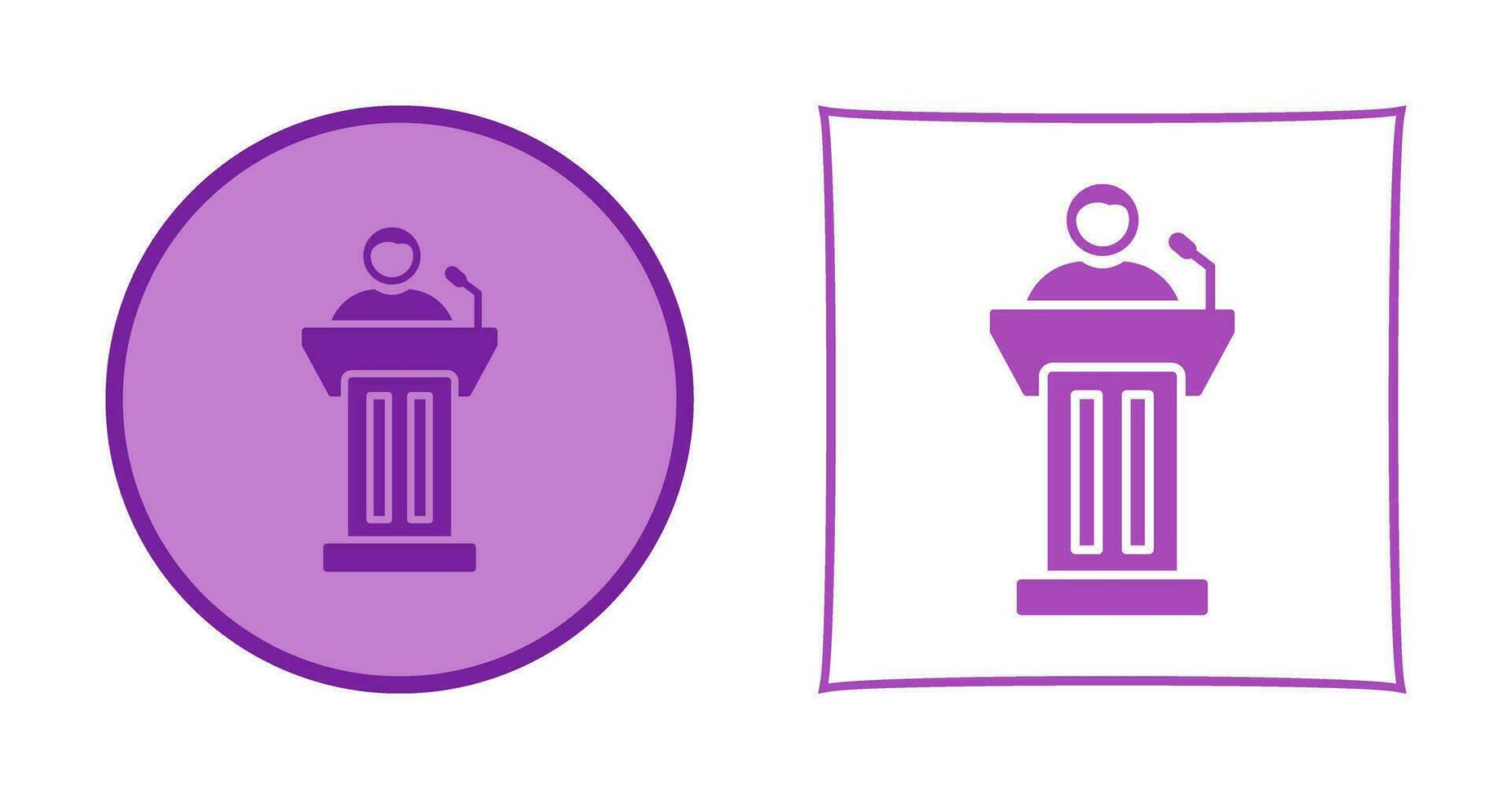 Podium Vector Icon