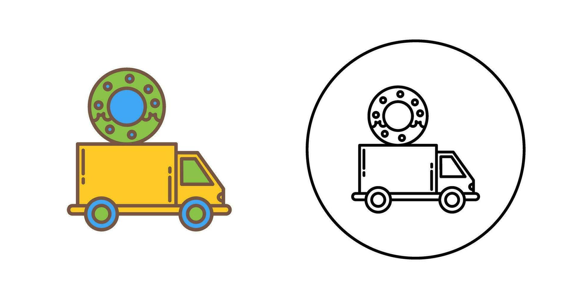 Delivery Truck Vector Icon