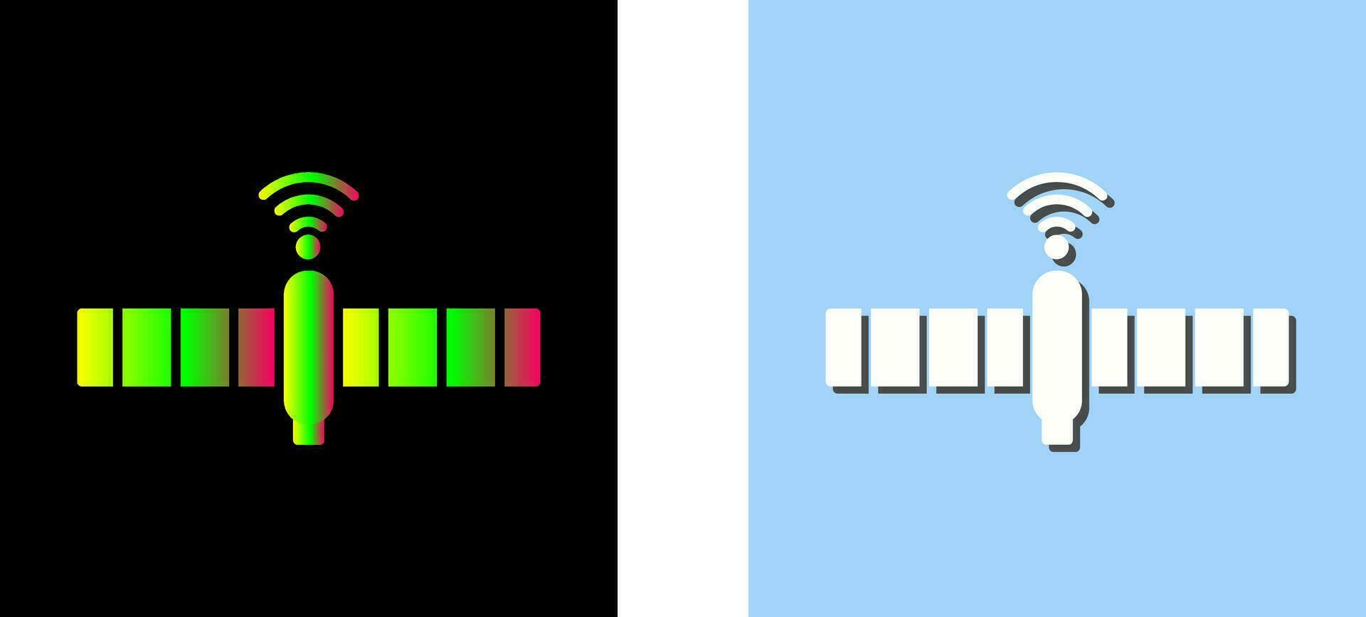 Unique Satellite Vector Icon