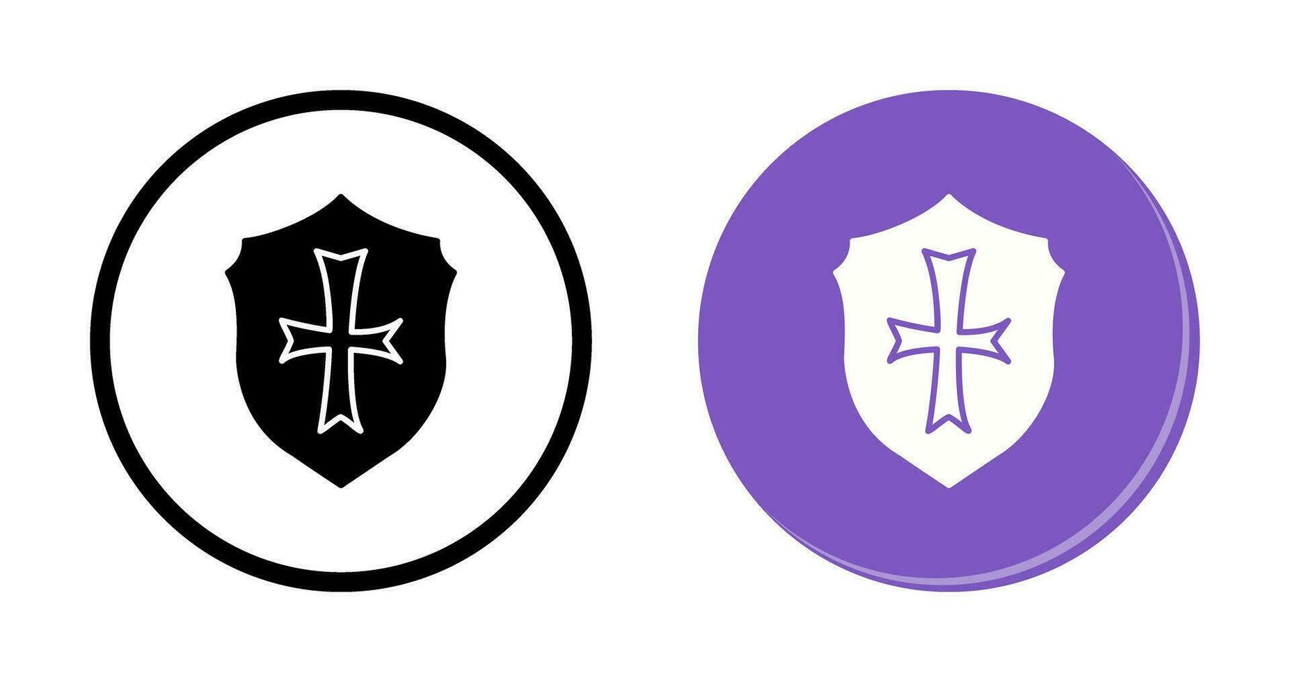 Unique Sheild Vector Icon