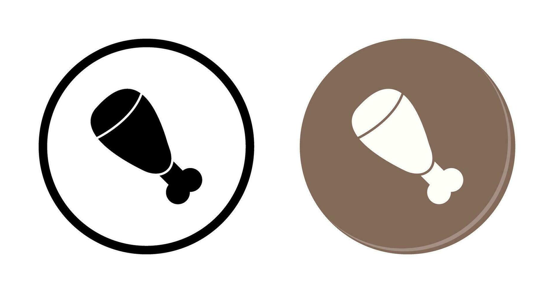 Cooked Ham Vector Icon