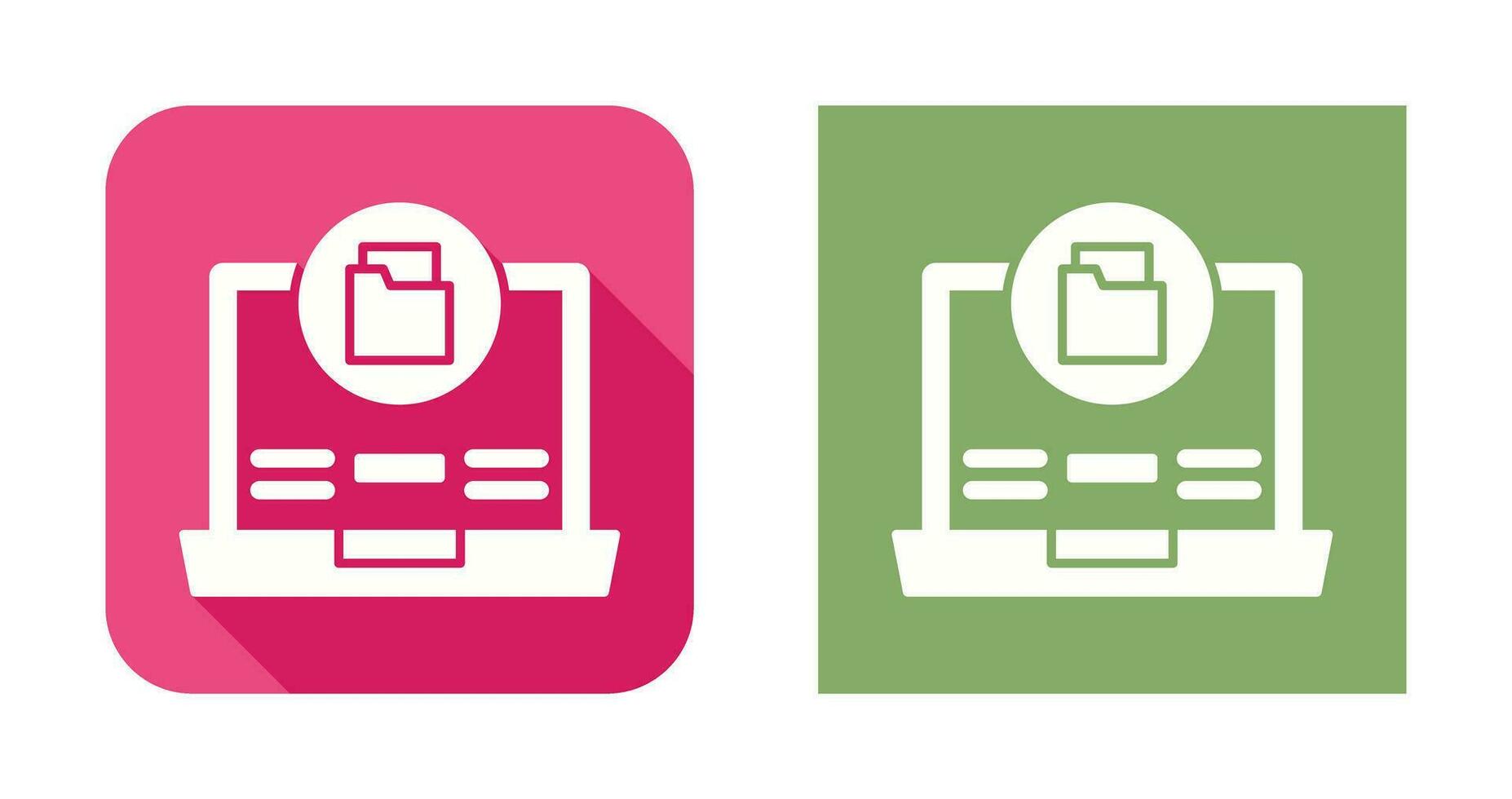 Data Storage Vector Icon