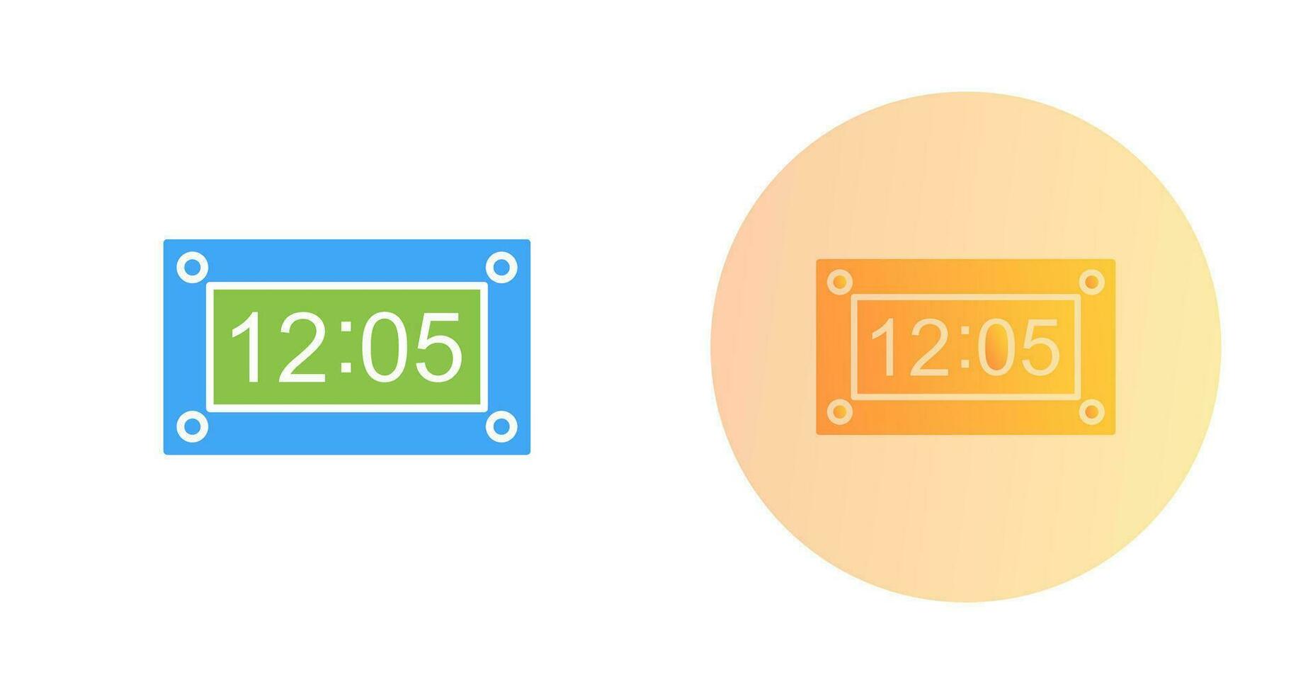Unique Timer Vector Icon