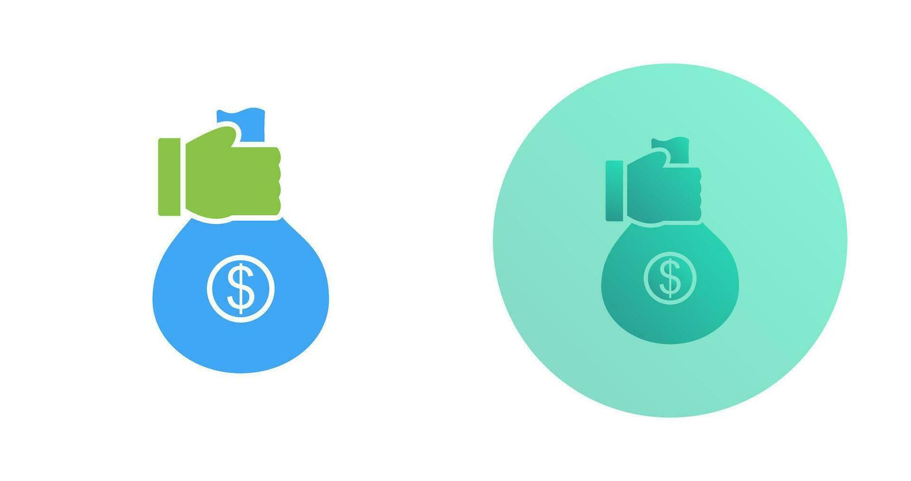 Unique Money Sharing Vector Icon