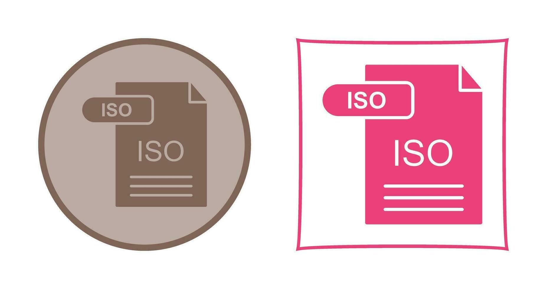 ISO Vector Icon