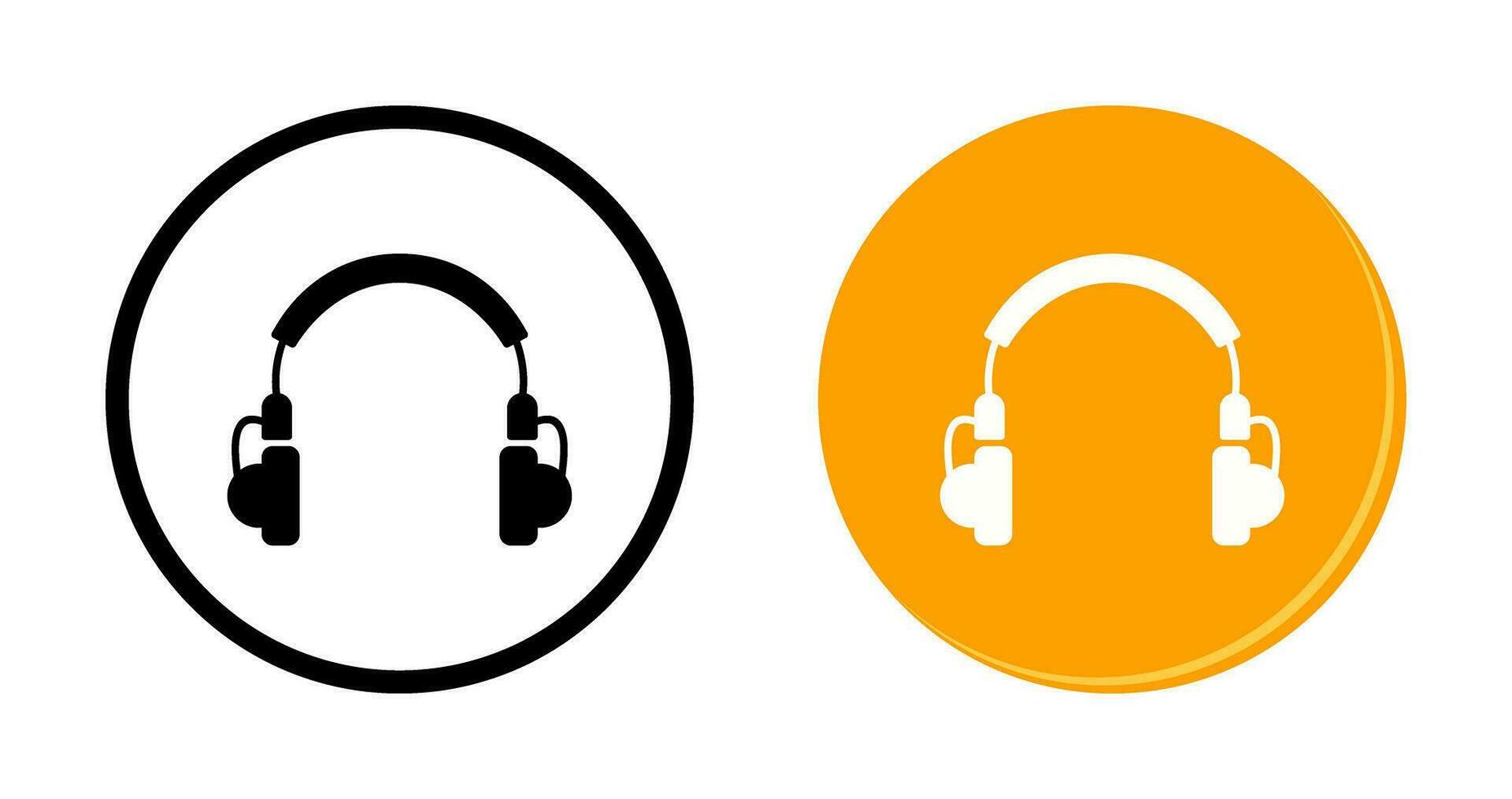 Unique Headphones Vector Icon