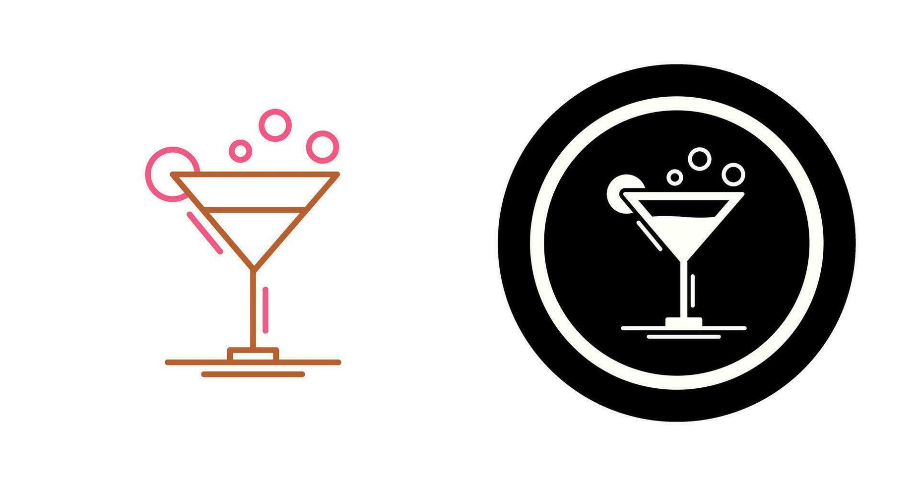 Cocktail Vector Icon