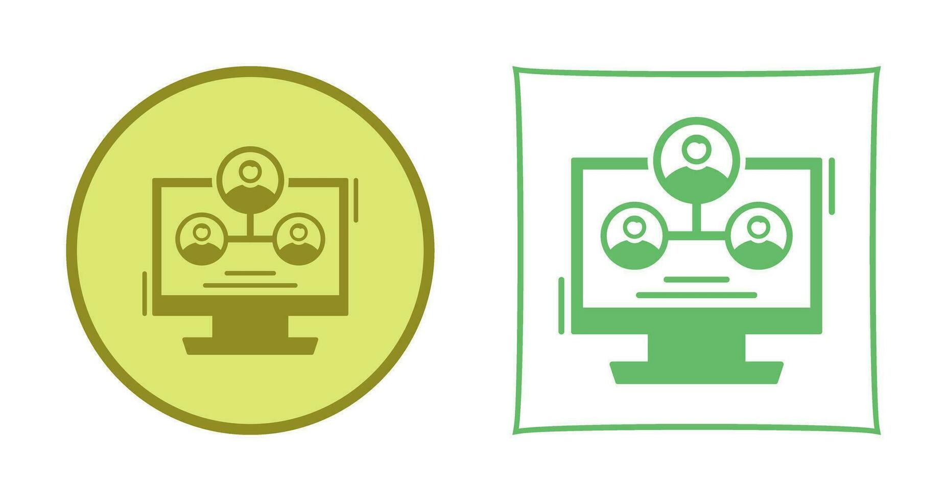Hierarchy Structure Vector Icon