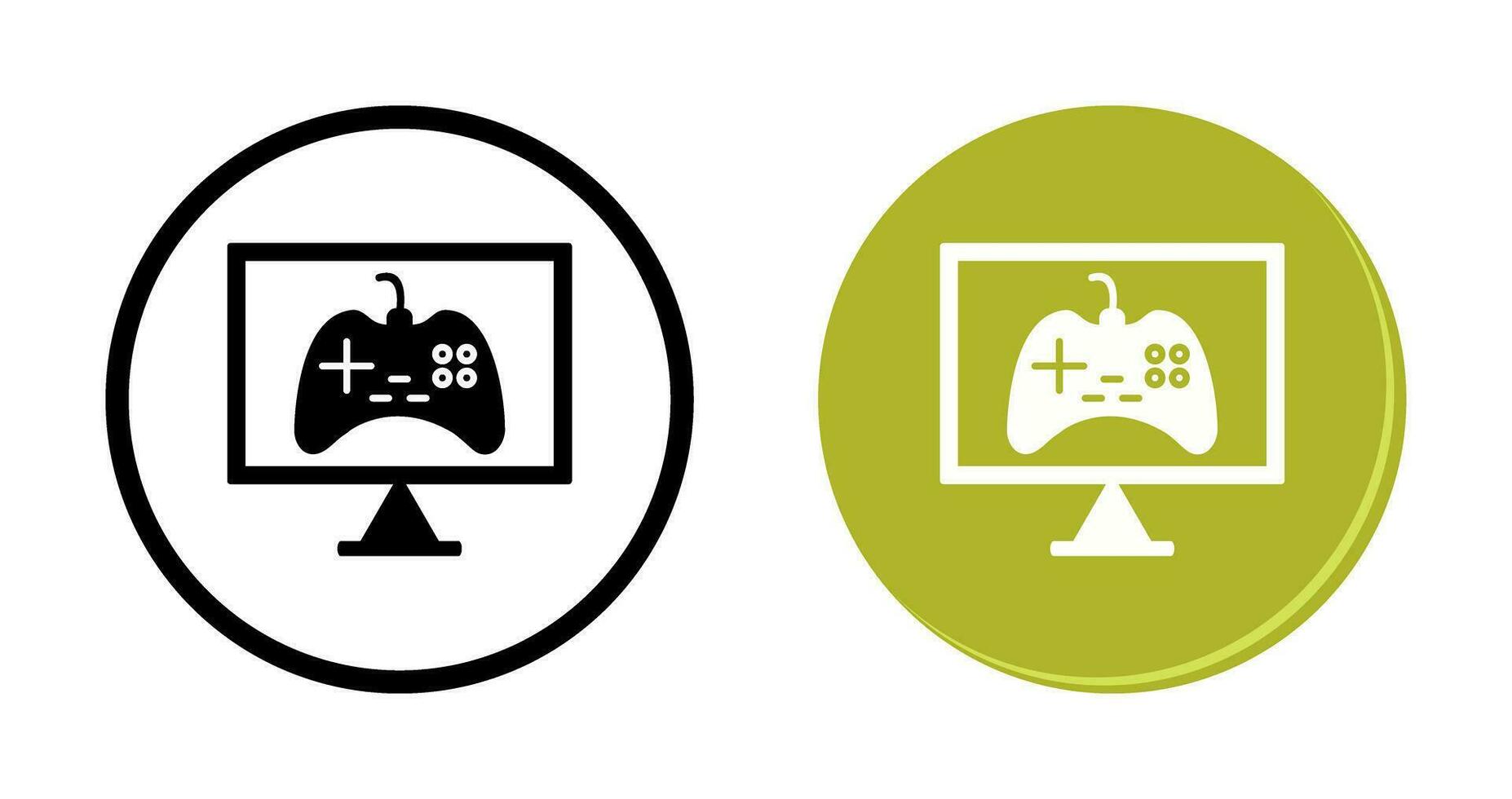 Unique Online Games Vector Icon