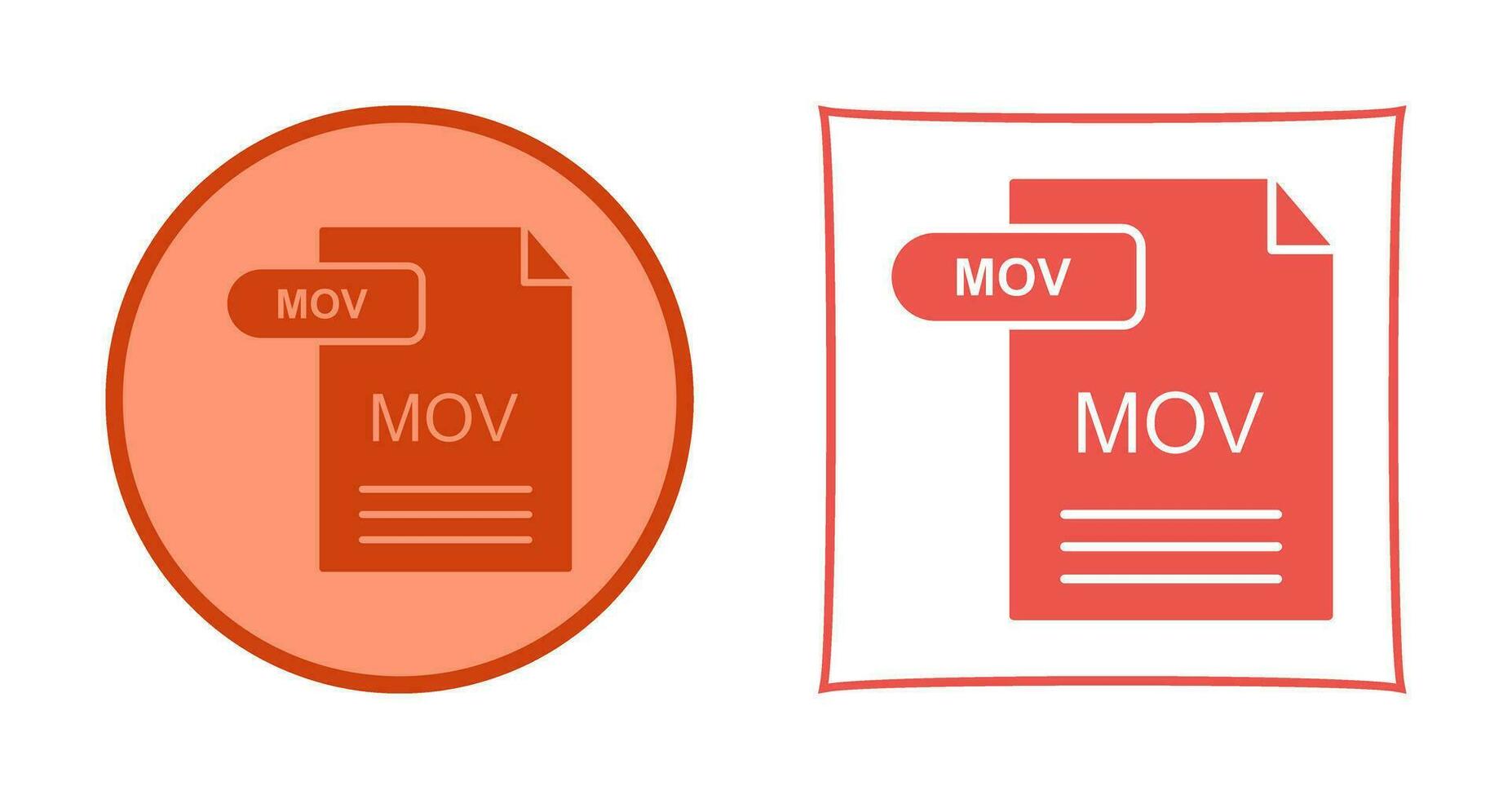 MOV Vector Icon