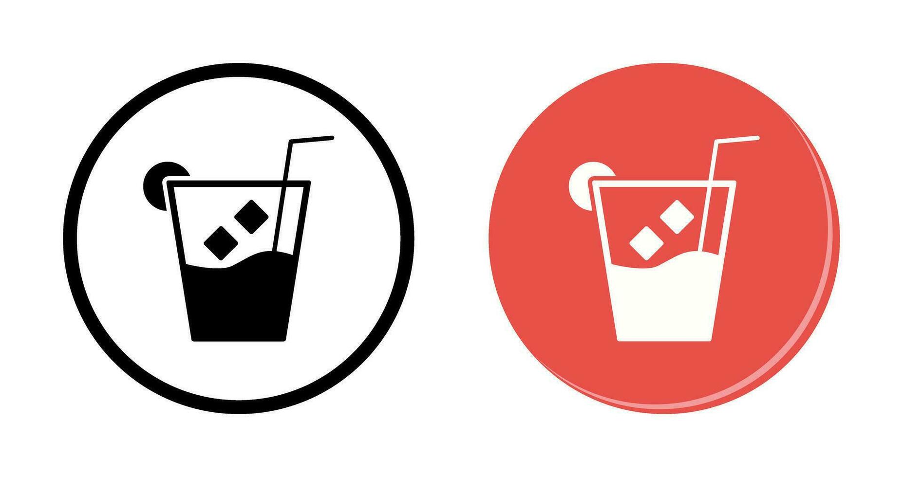 Unique Whiskey Sour Vector Icon
