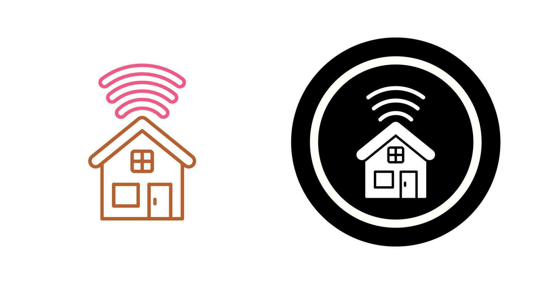 Smart House Vector Icon