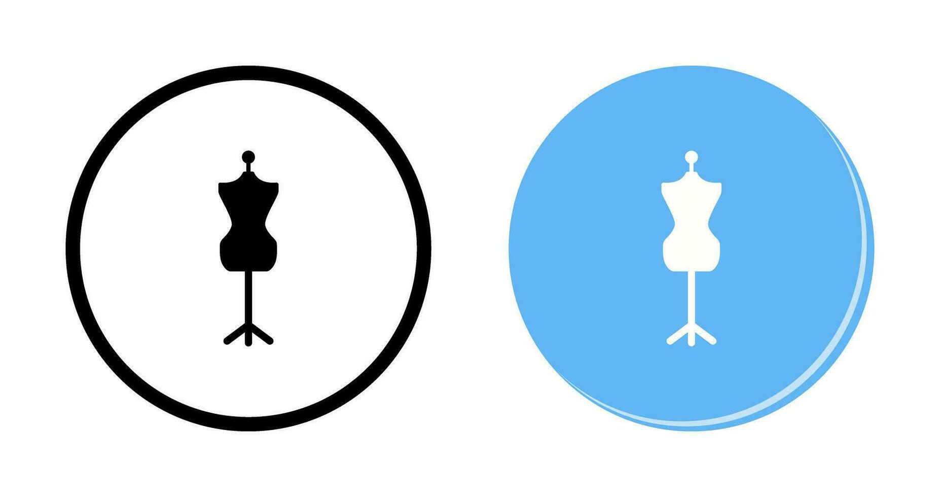 Dress Holder Vector Icon