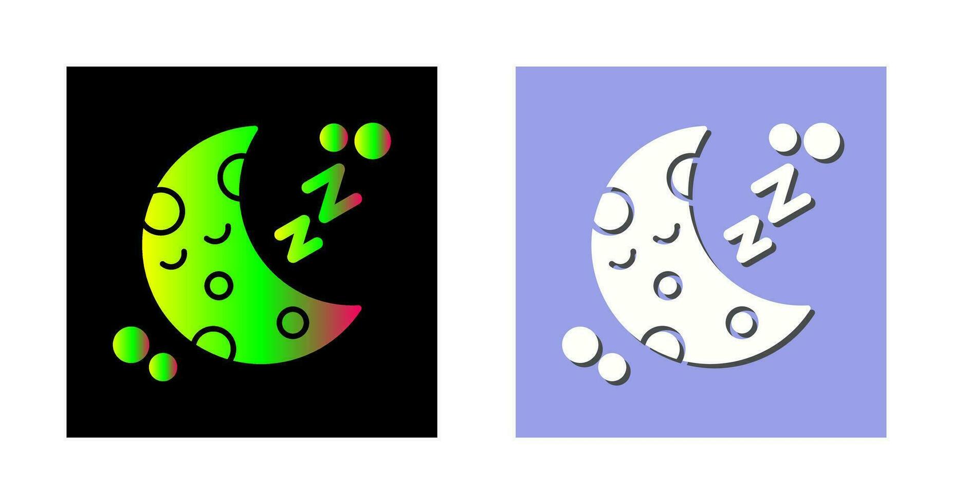 Sleeping Vector Icon