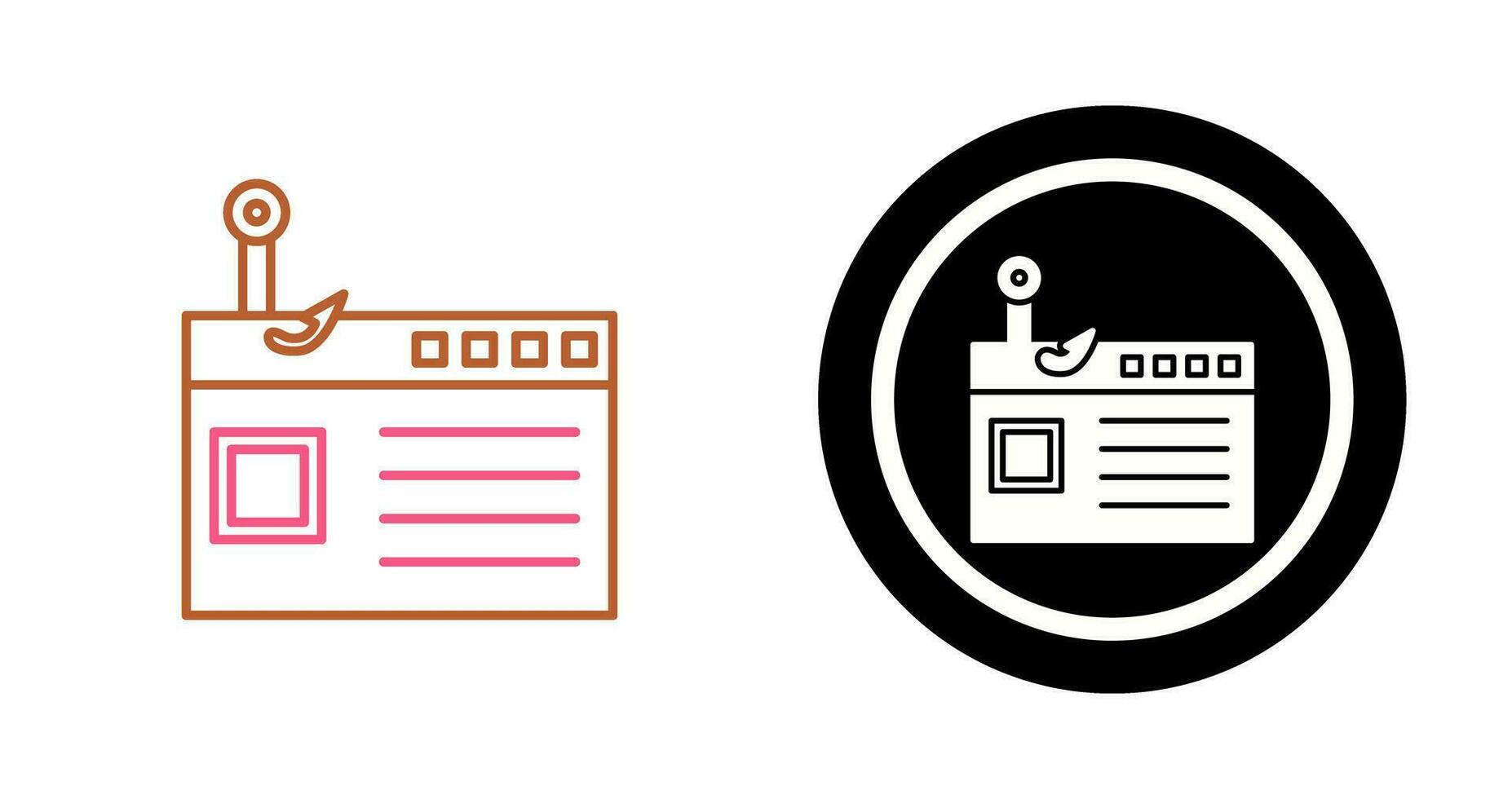 Phishing Vector Icon