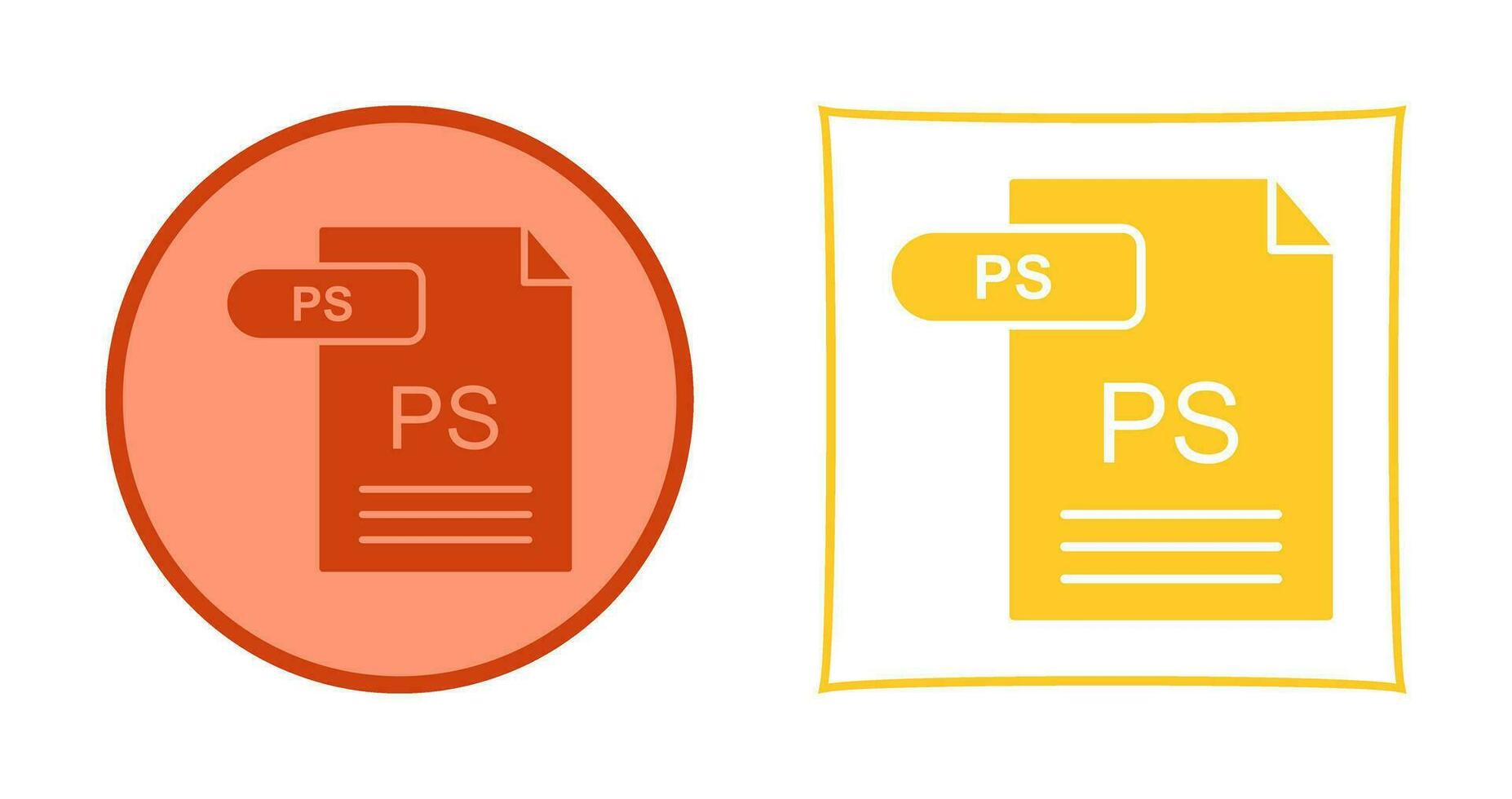 PS Vector Icon