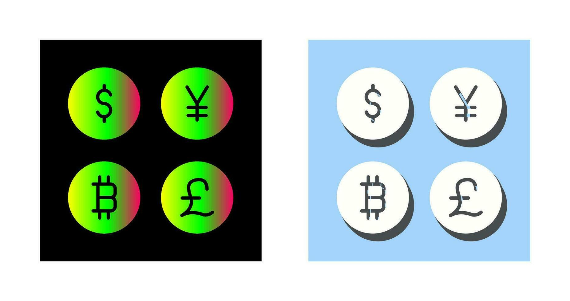 Currency Symbols Vector Icon