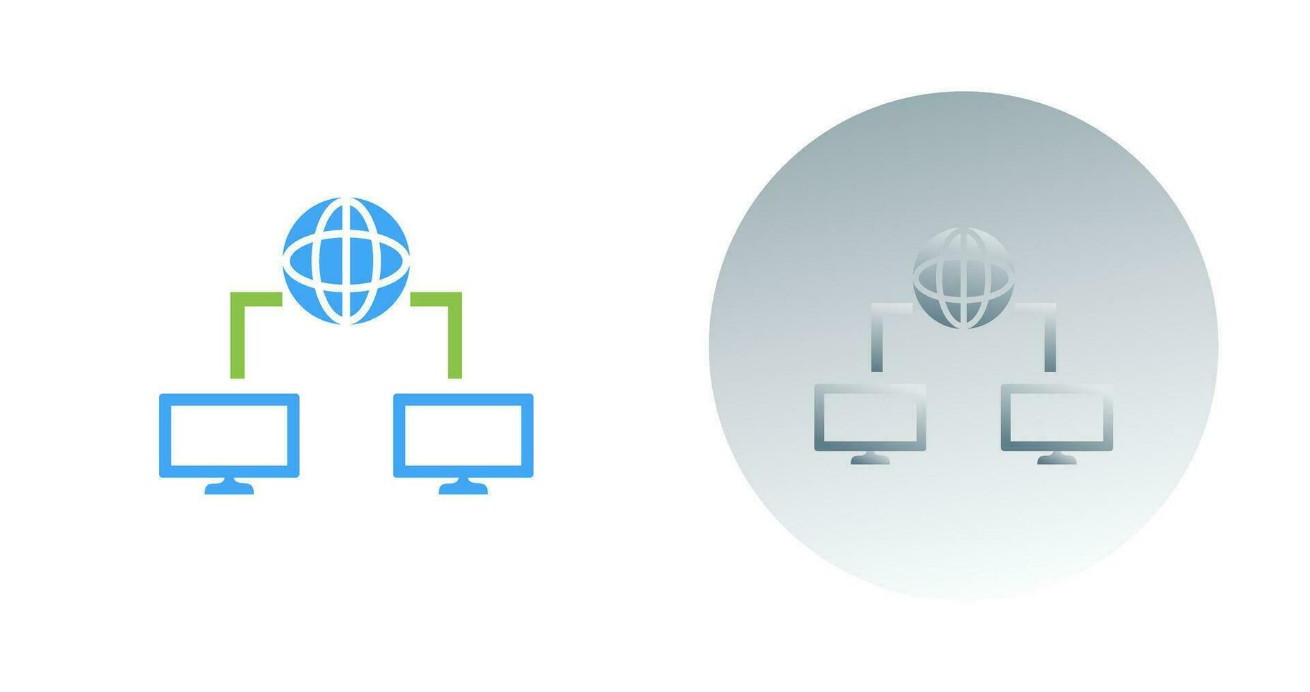 Unique Internet Connectivity Vector Icon