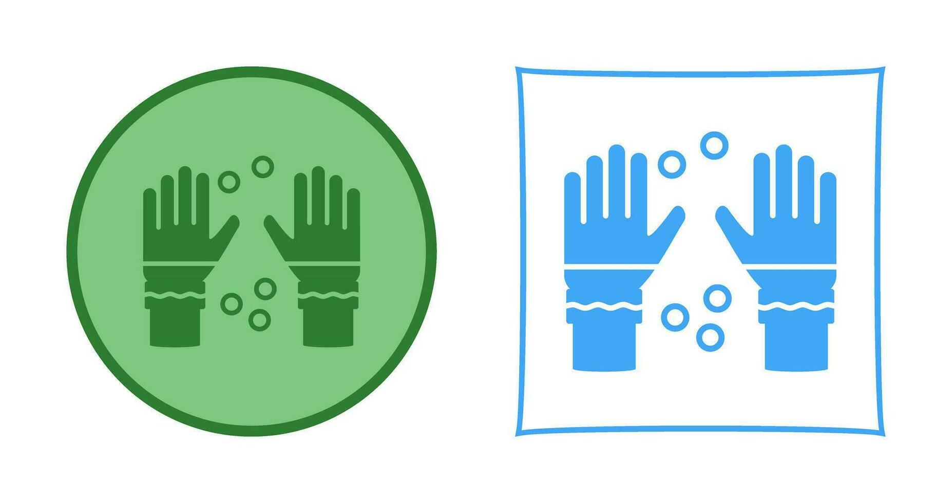 Winter Gloves Vector Icon